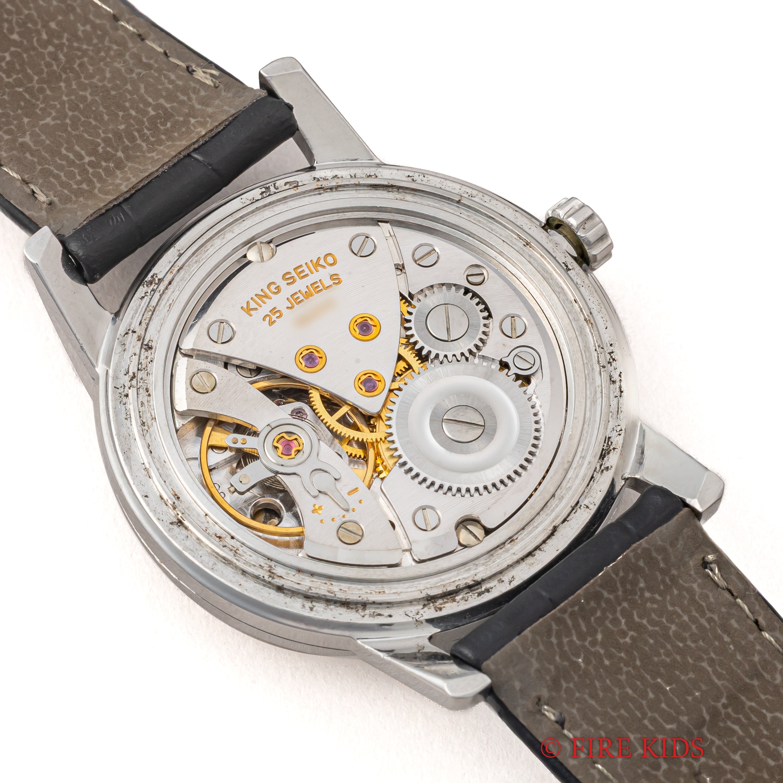 キングセイコーファーストモデル ADダイヤル 1962年製 ステンレスケース 手巻 Ref.J14012E KS