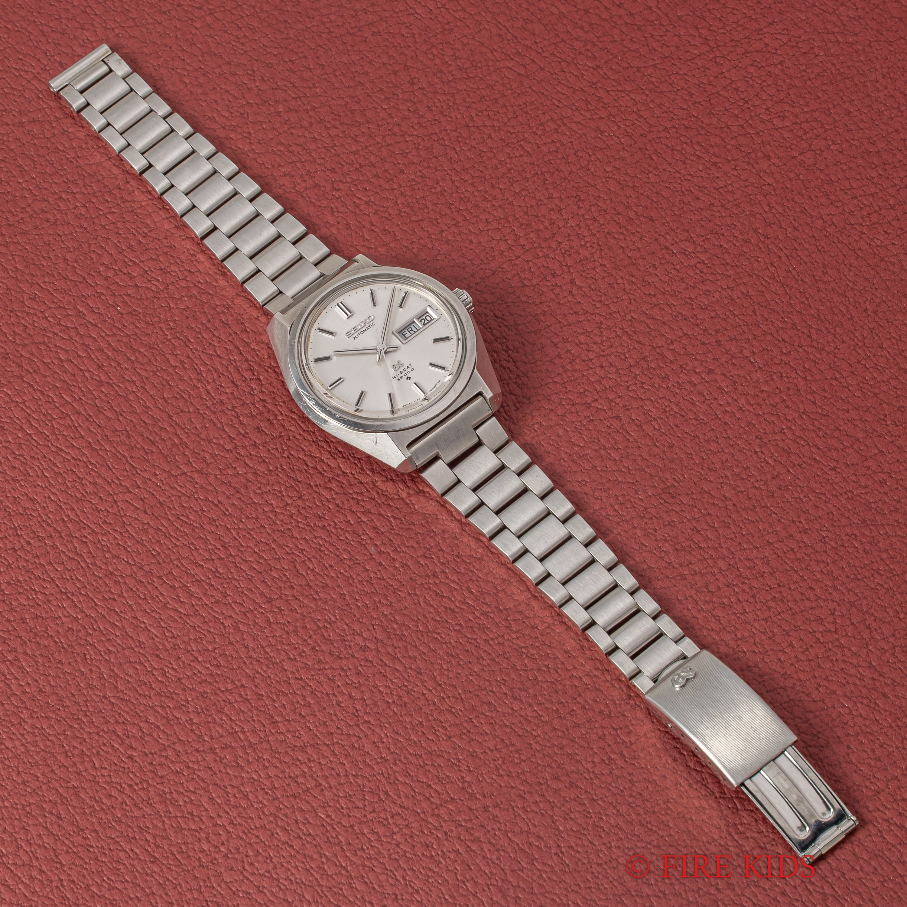 グランドセイコー ハイビート 36000 1969年製 Ref.6146-8000 61GS 10振動 自動巻き 純正ブレス