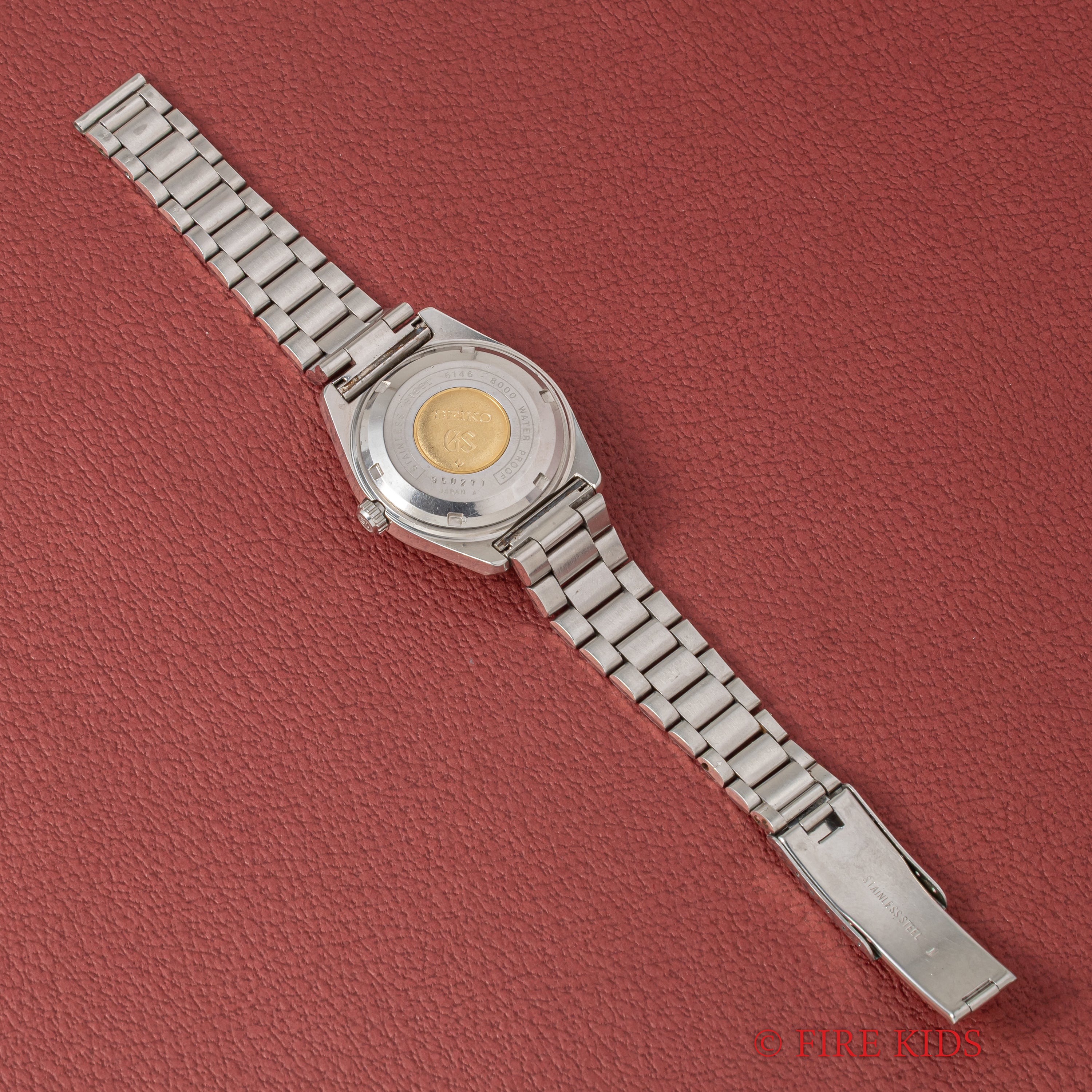 グランドセイコー ハイビート 36000 1969年製 Ref.6146-8000 61GS 10振動 自動巻き 純正ブレス