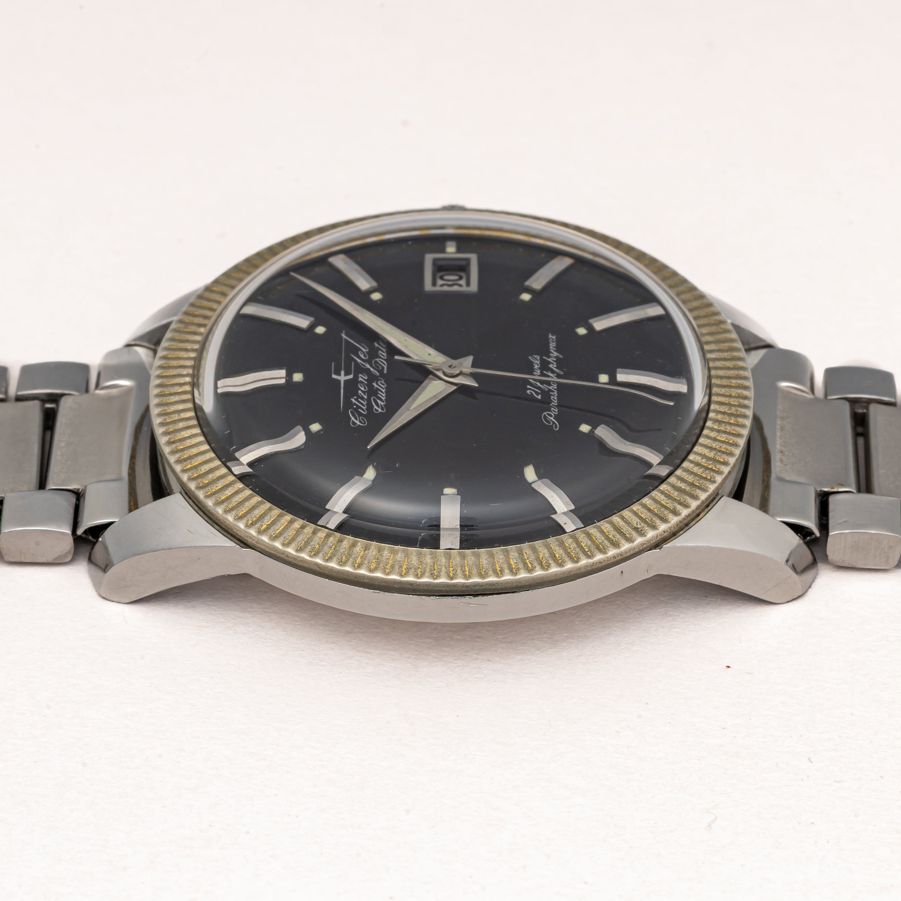 シチズン ジェット オートデーター 1963年製 Ref.AD160802 ビッグケース ブラックダイヤル