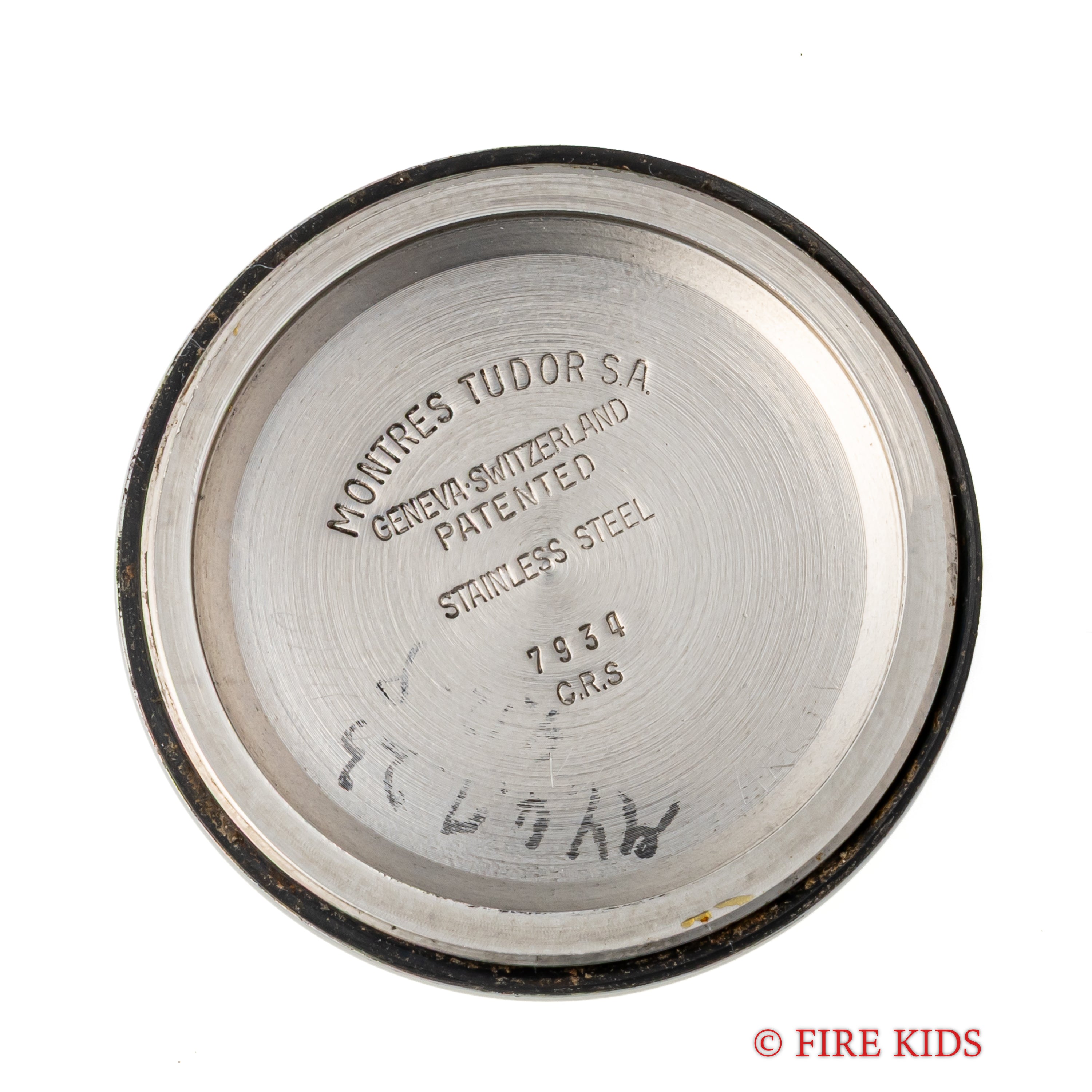 チューダー オイスター デカバラ リダンブラック 1962年製 Ref.7934 リベットブレス