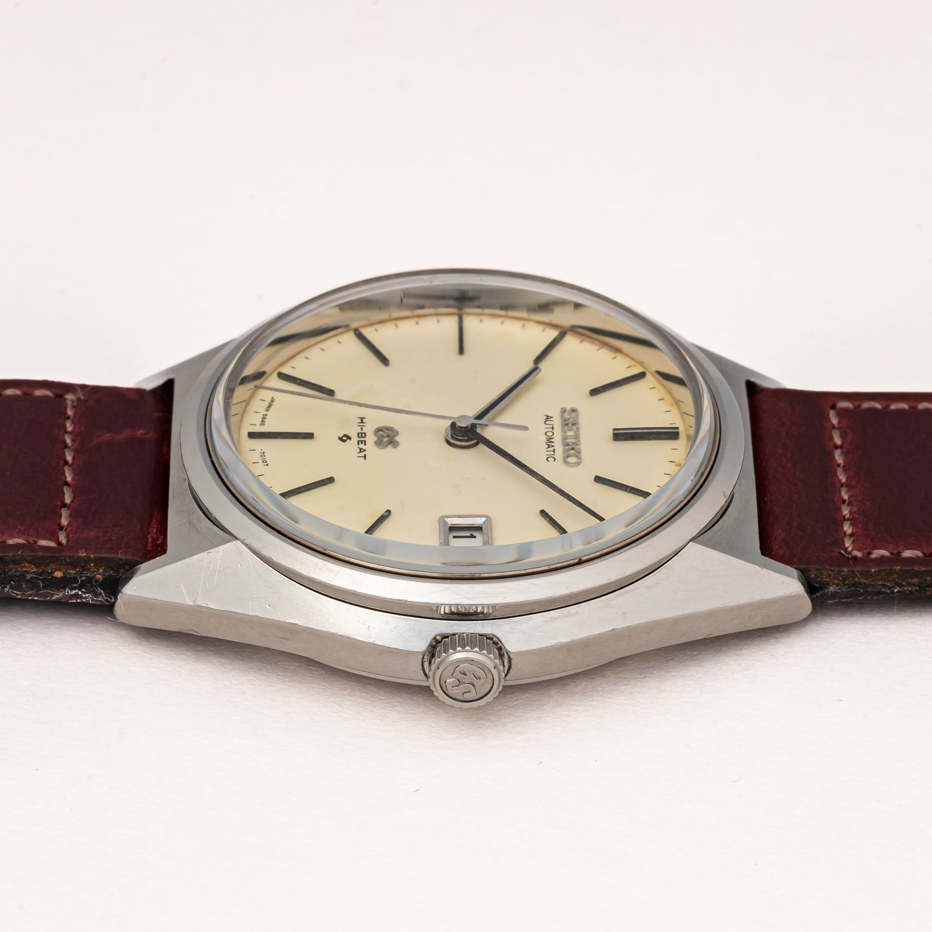 グランドセイコー 1971年製 Ref.5645-7010 56GS ハイビート自動巻き アイボリーダイヤル