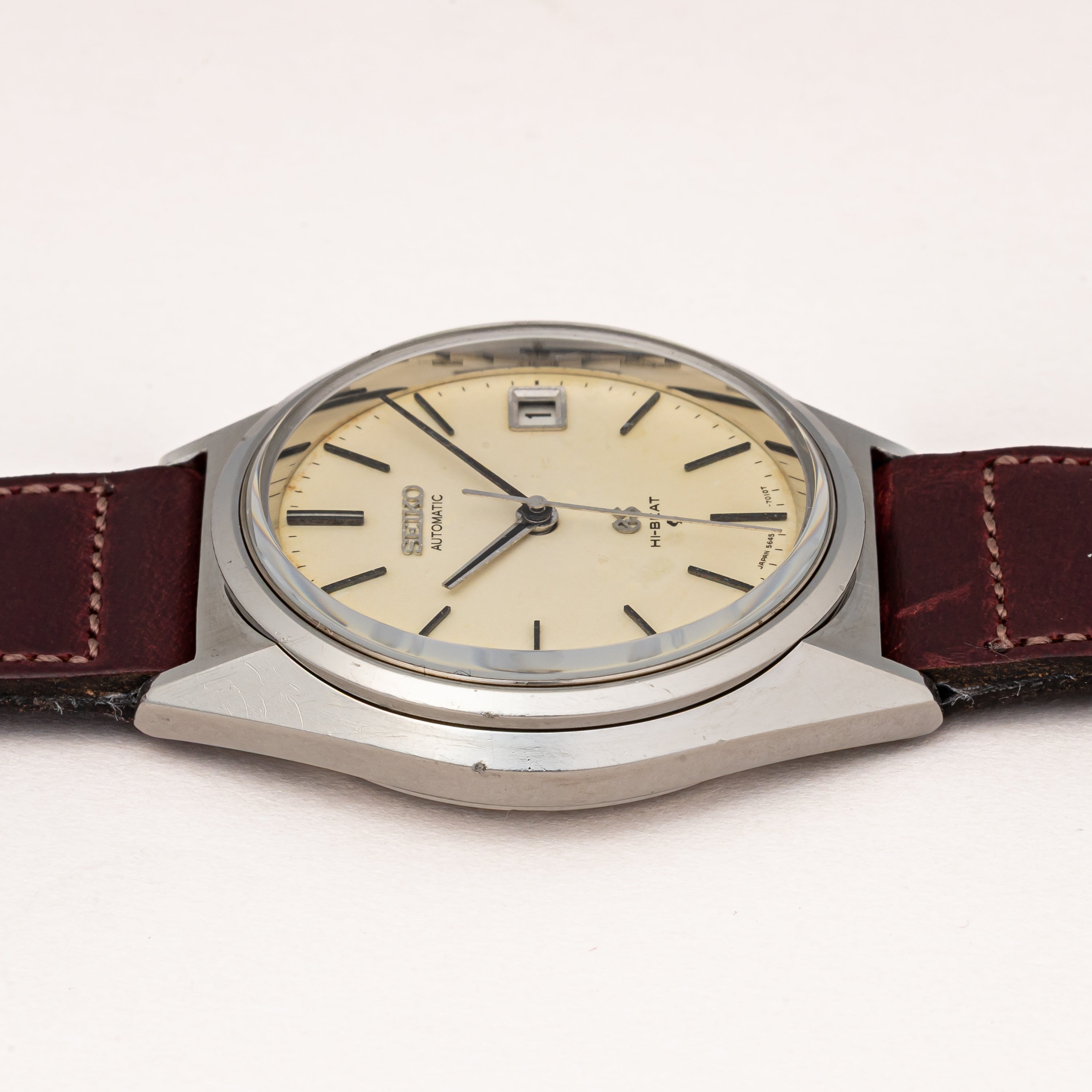 グランドセイコー 1971年製 Ref.5645-7010 56GS ハイビート自動巻き アイボリーダイヤル