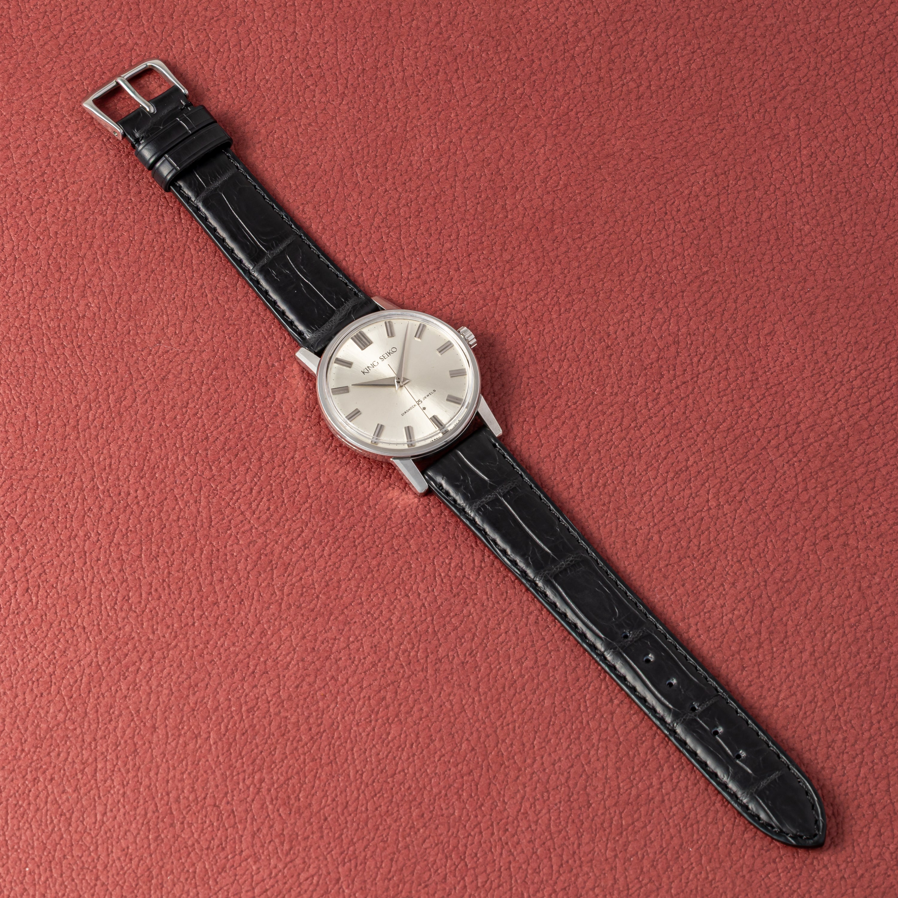 キングセイコー ファースト 1962年製 Ref.J14102E KS ステンレスケース 手巻き SDダイヤル