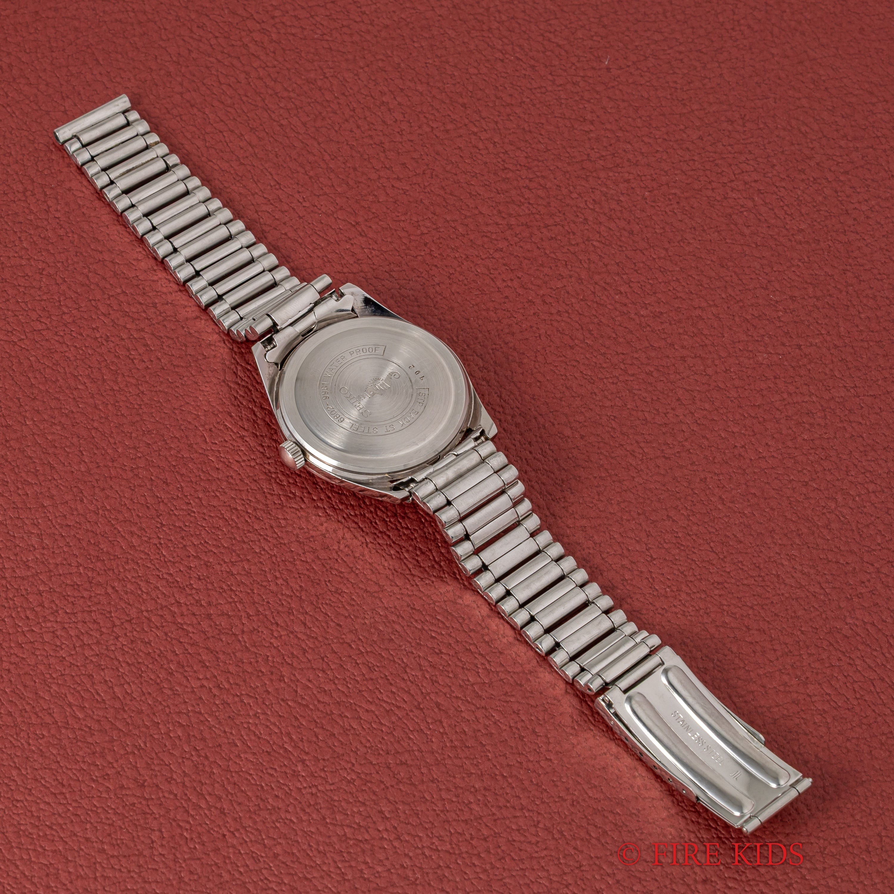 セイコー スポーツマン グレーダイヤル 1967年製 タツノオトシゴ 純正ブレス付き