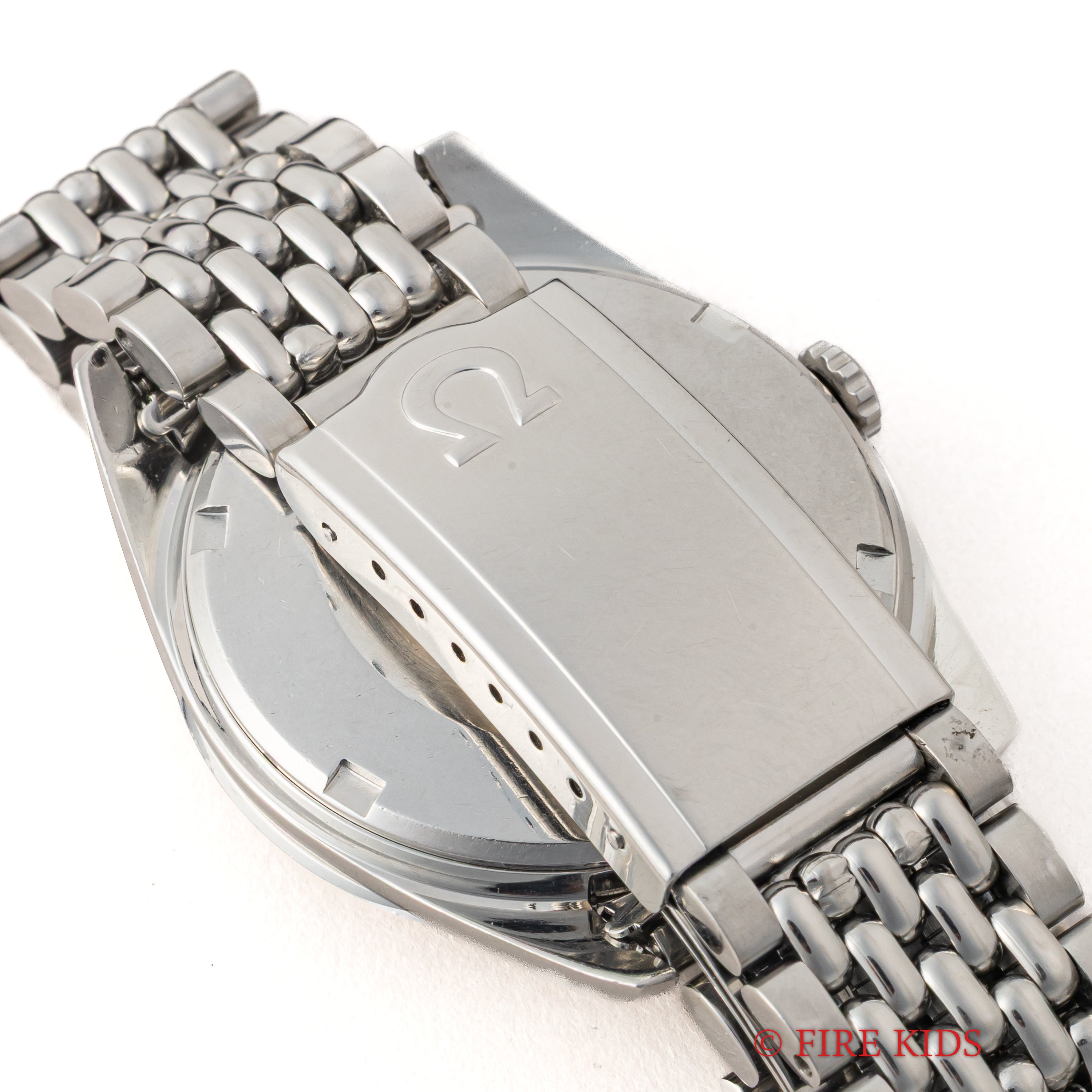 オメガ シーマスター 自動巻き 1968年製 Ref.166010 67 SCシルバーダイヤル 純正ライスブレス