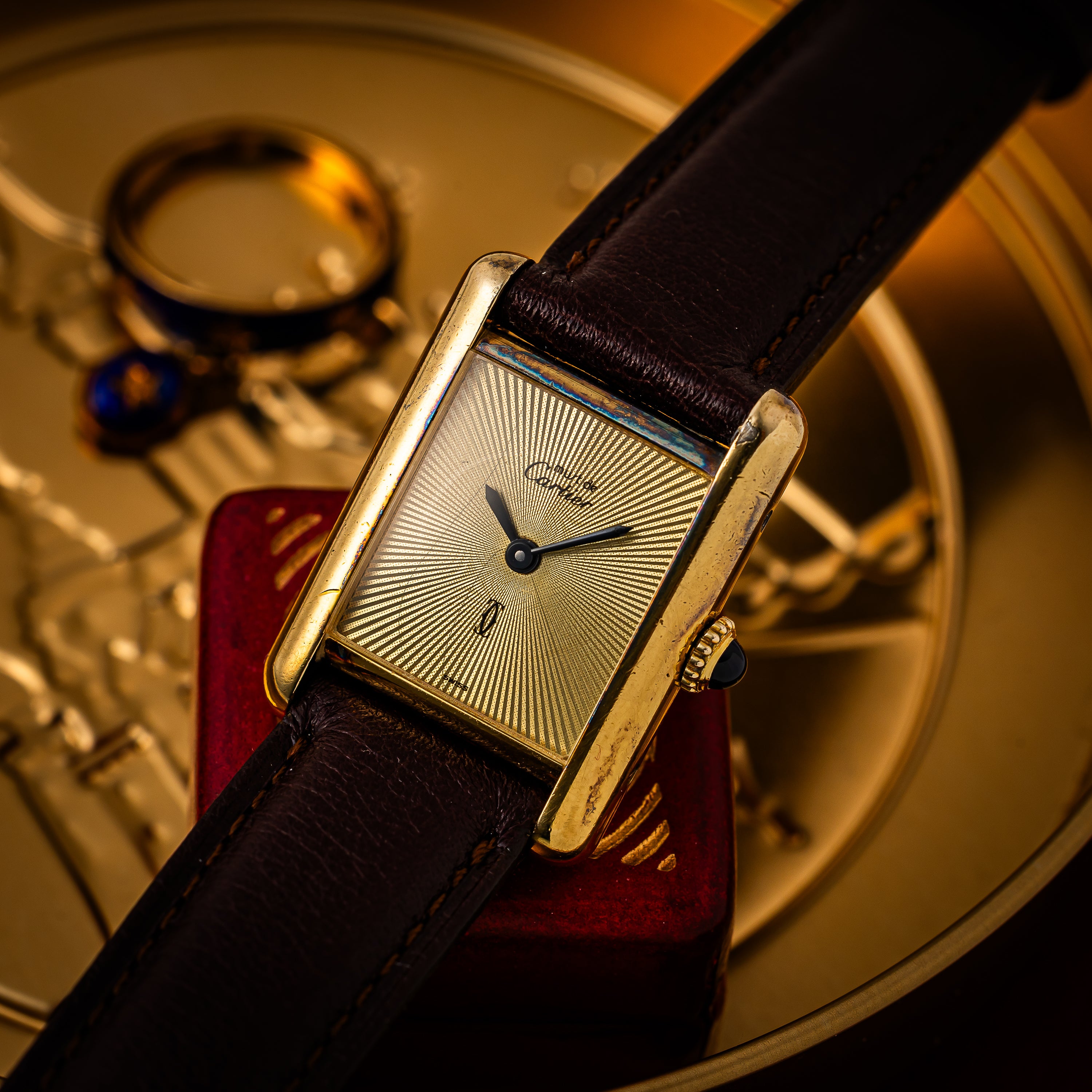 カルティエ マストタンク SMサイズ 1980年代製 手巻き