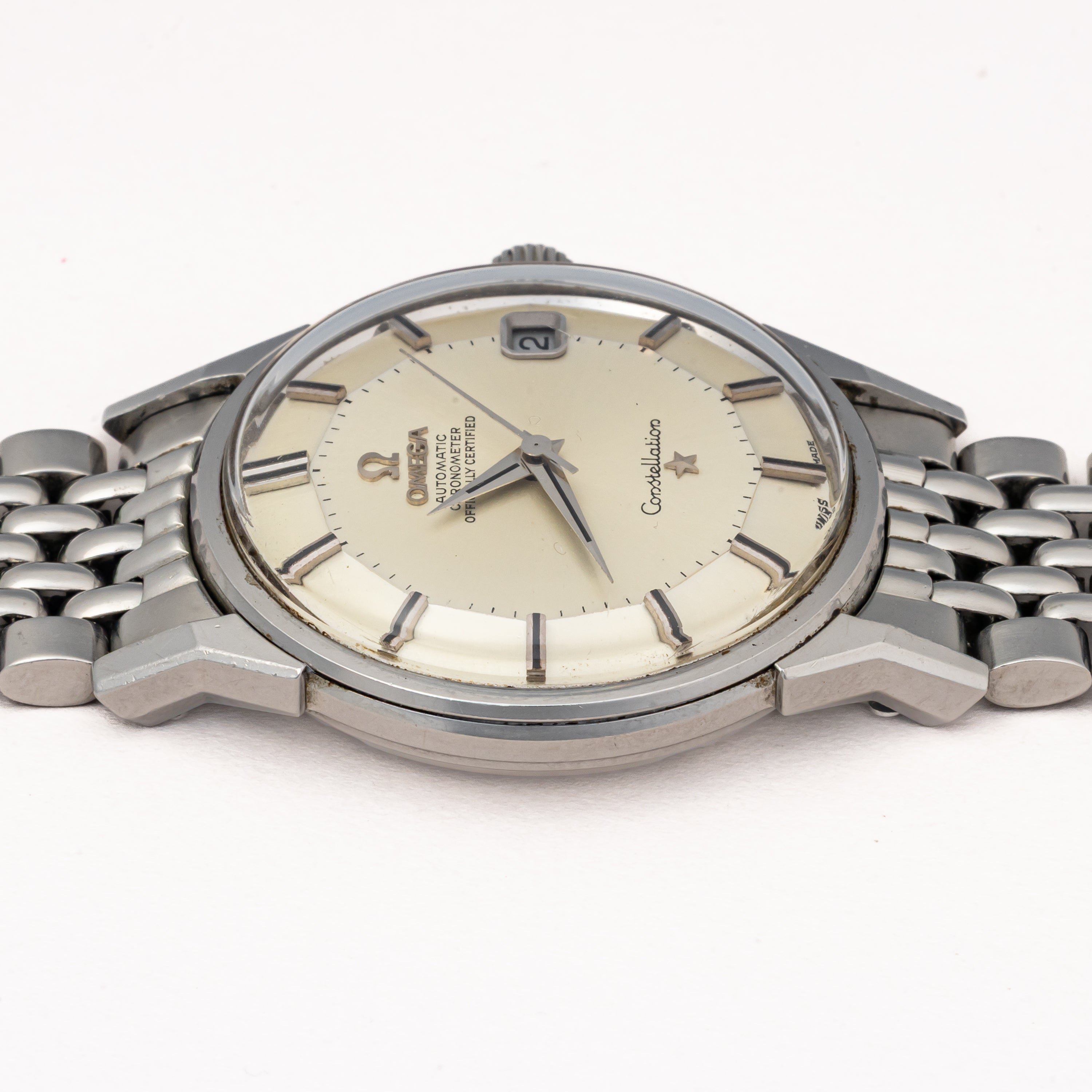 オメガ コンステレーション12角 1972年製 Ref.168.005 SP ブレス付き 自動巻クロノメーター