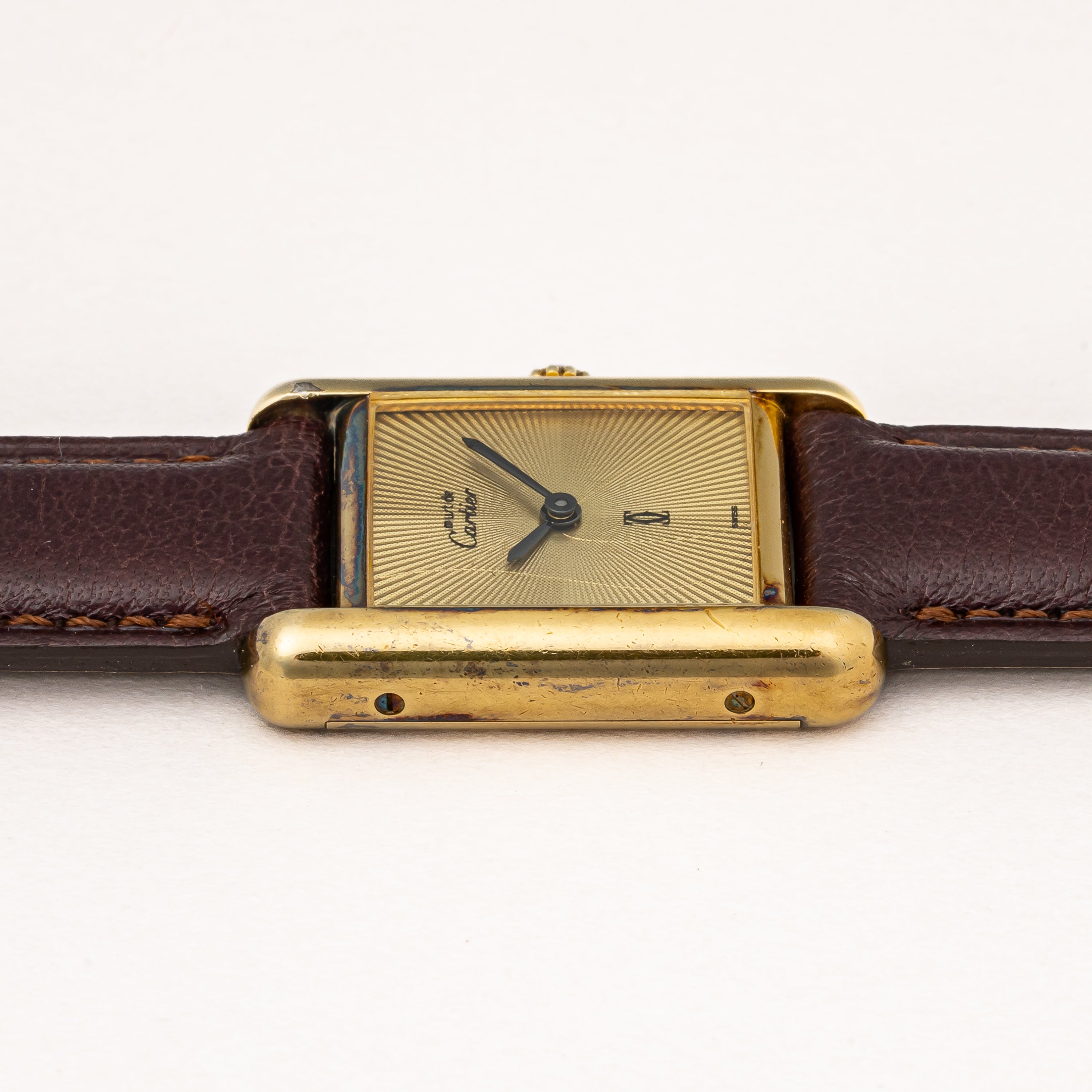 カルティエ マストタンク SMサイズ 1980年代製 手巻き