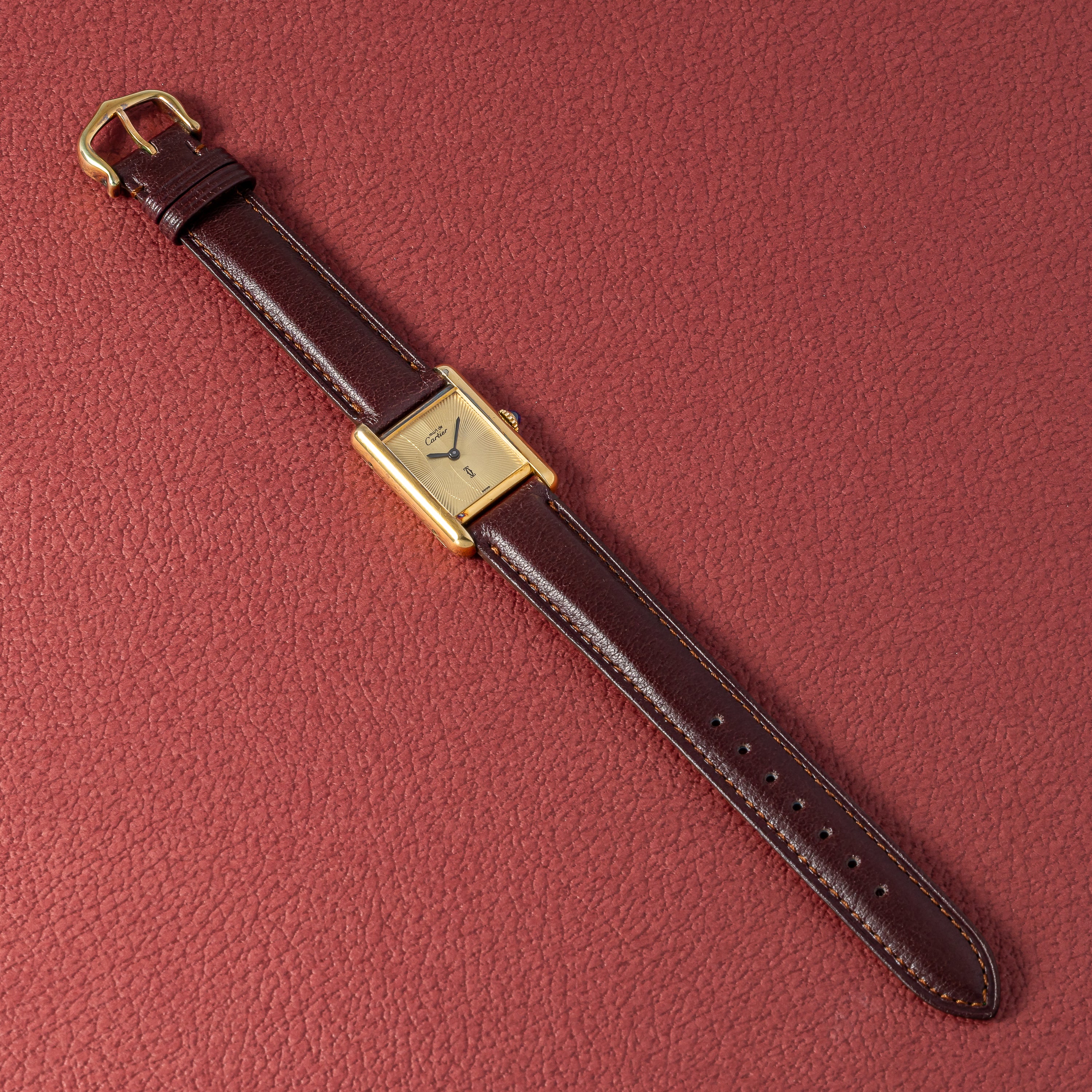 カルティエ マストタンク SMサイズ 1980年代製 手巻き