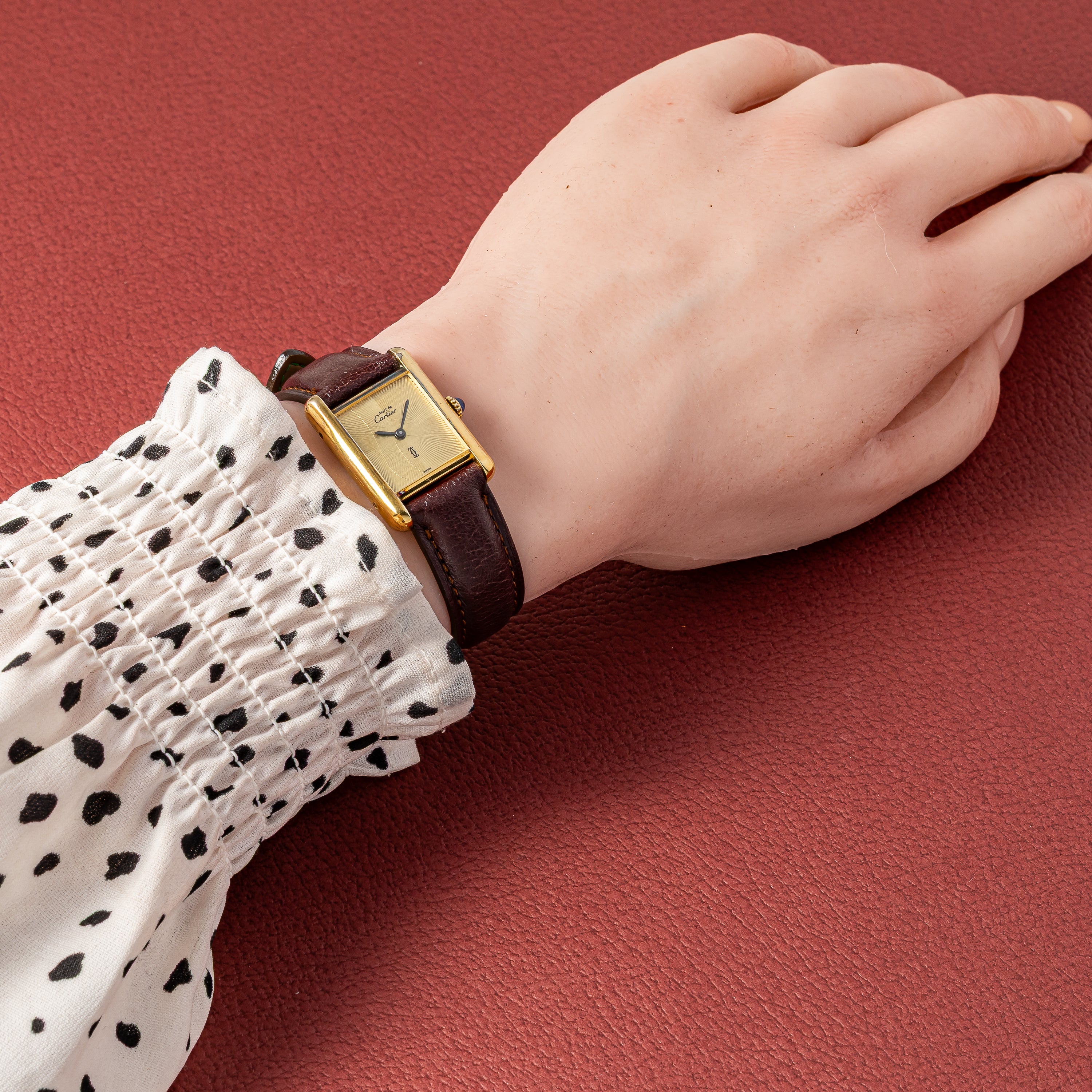 カルティエ マストタンク SMサイズ 1980年代製 手巻き