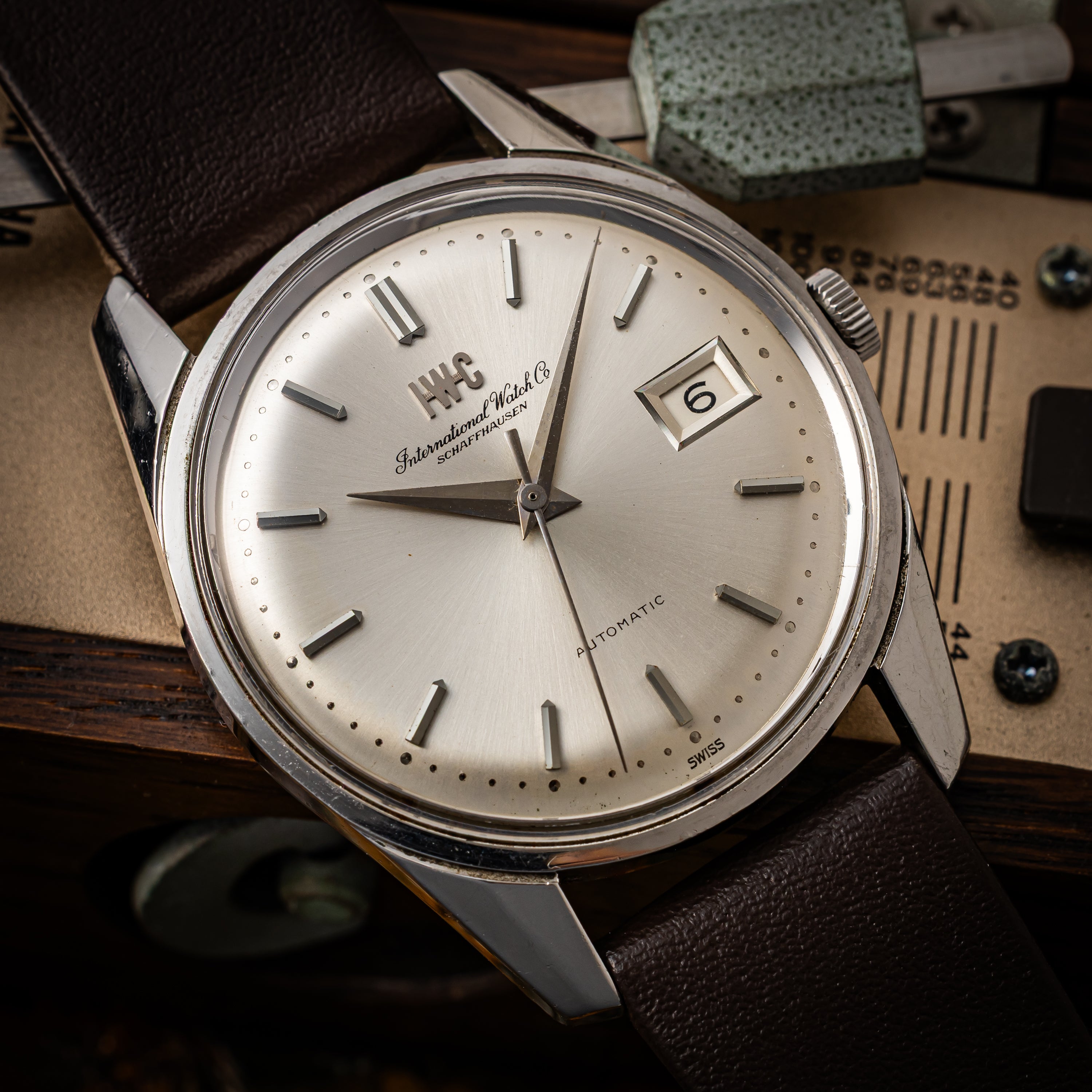 IWC ラウンドケース 1968年製 Ref.820AD ペラトン式自動巻き Cal.8541