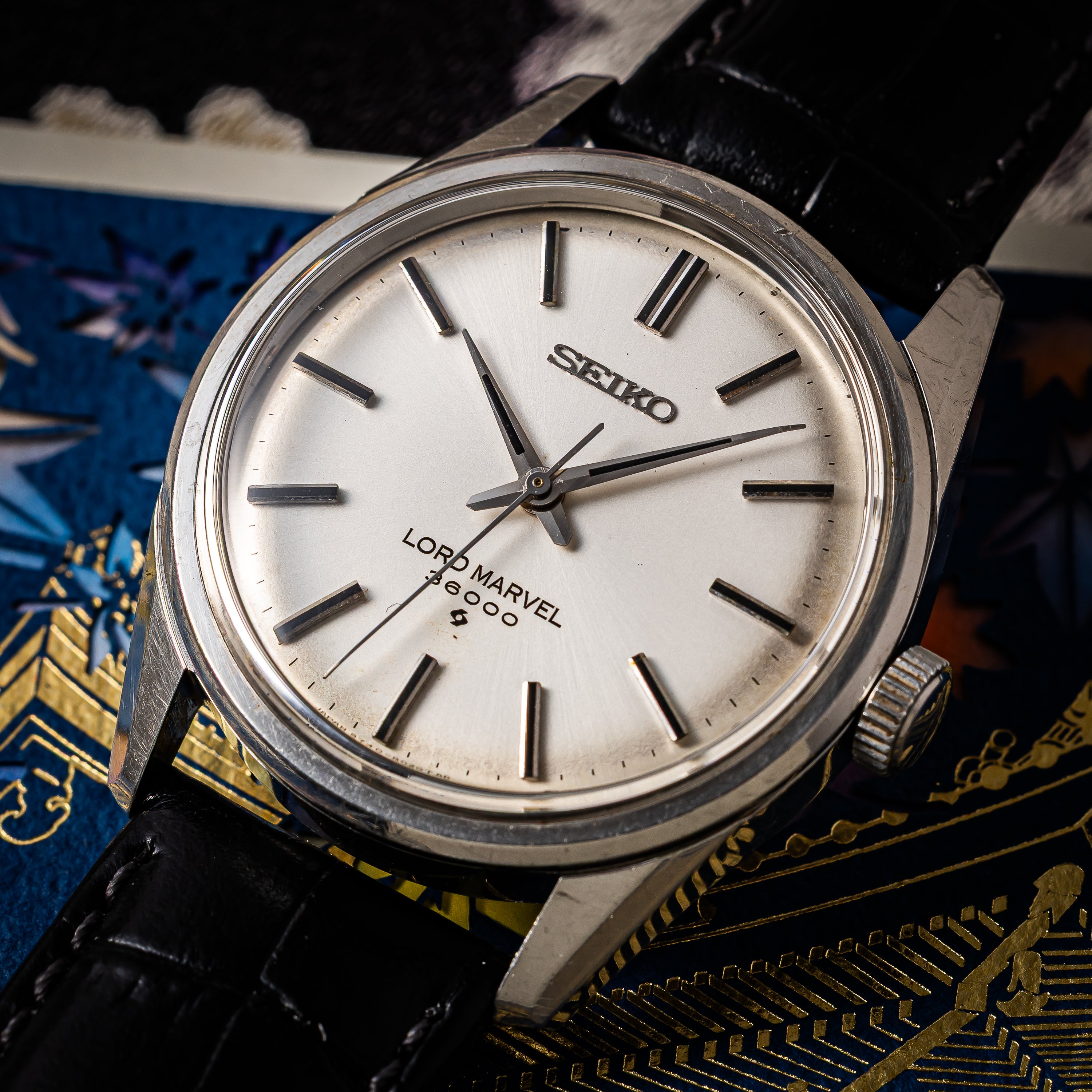 セイコー ロードマーベル 36000 1970年製(昭和45年製)10振動手巻き Ref.5740-8000