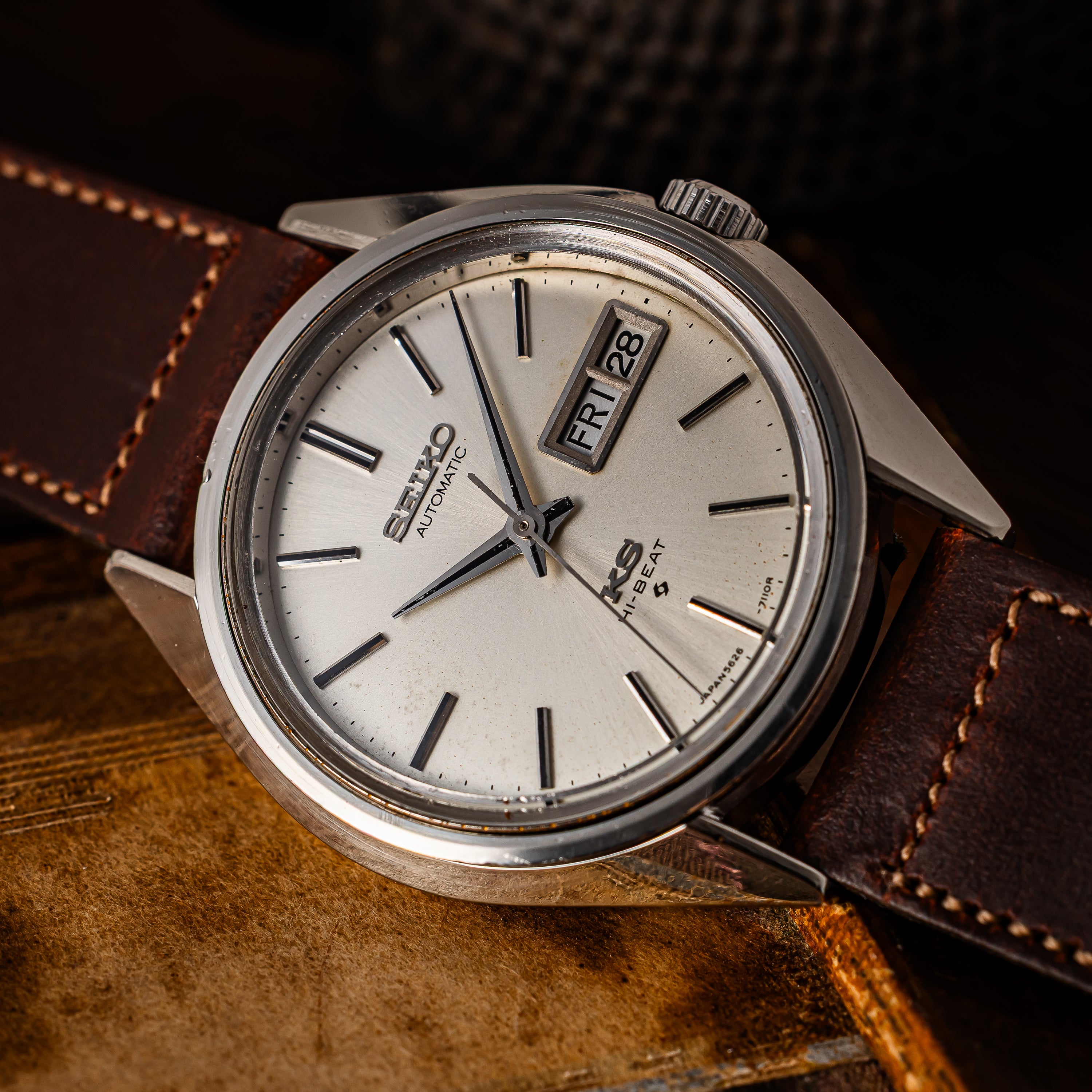 キングセイコー ハイビート自動巻き 1973年製 Ref.5626-7113 56KS デイデイト