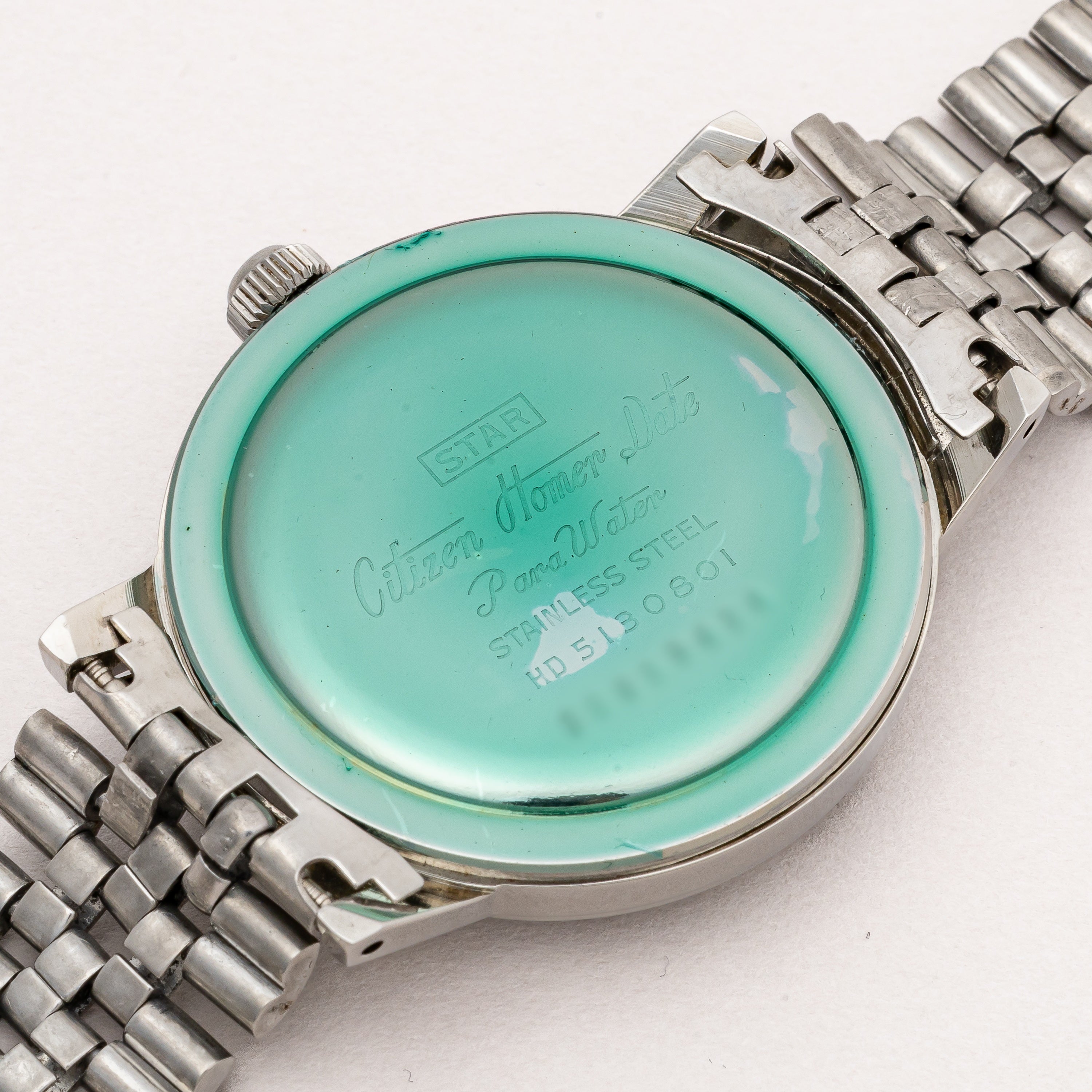 シチズン ホーマーデイト 1962年製 Ref.HD5130801 ブラックダイヤル 箱付き