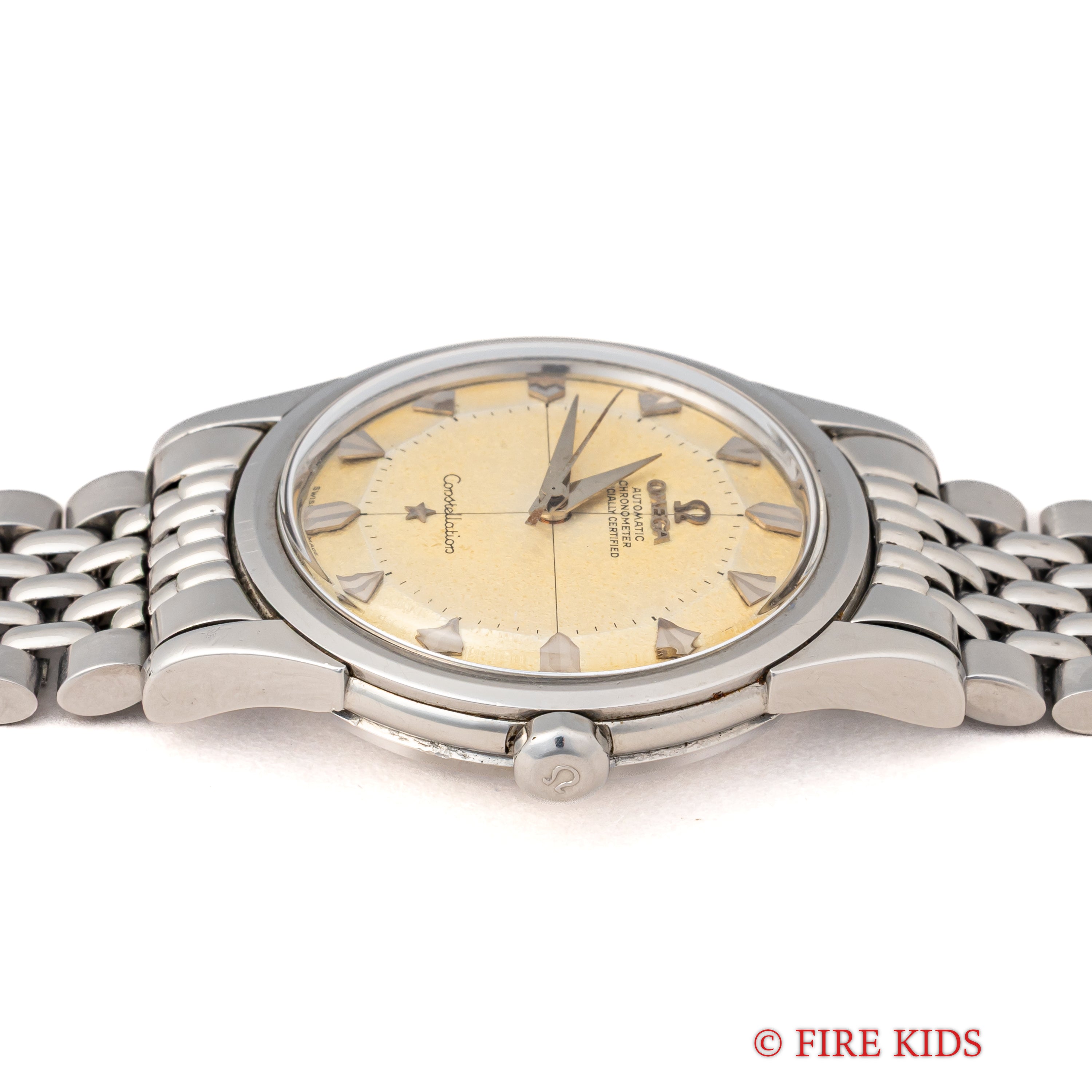 オメガ コンステレーション 12角 1958年製 ハートインデックス 全回転ローター自動巻き Cal.505