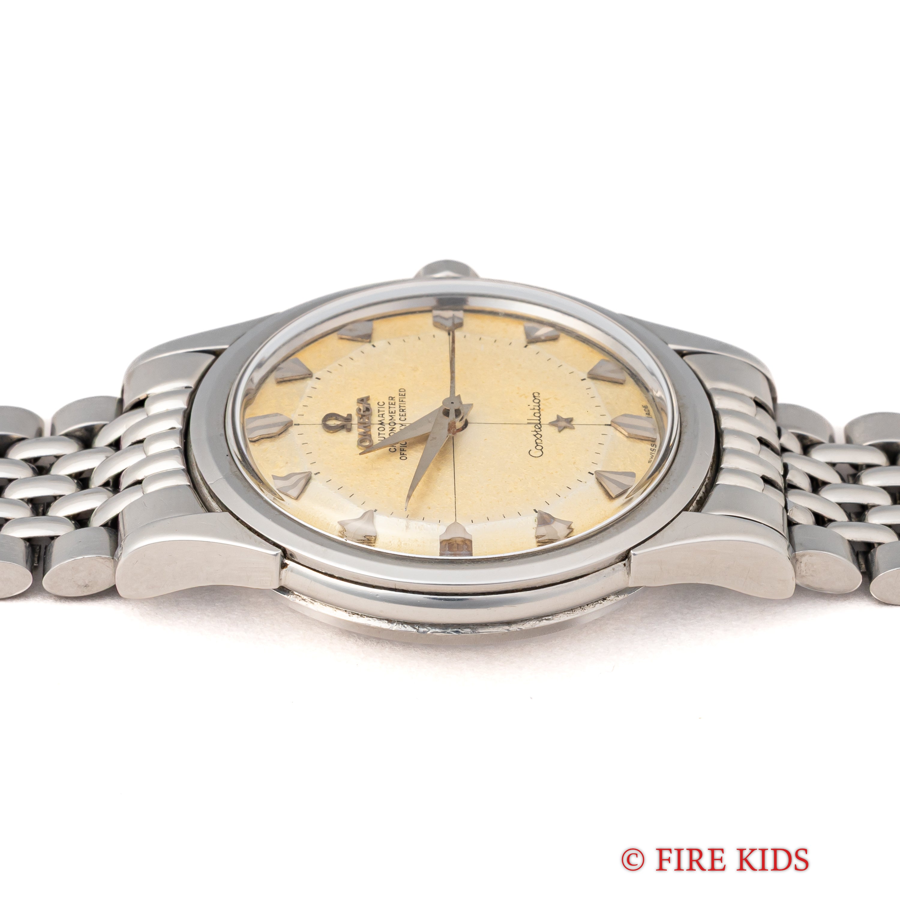 オメガ コンステレーション 12角 1958年製 ハートインデックス 全回転ローター自動巻き Cal.505