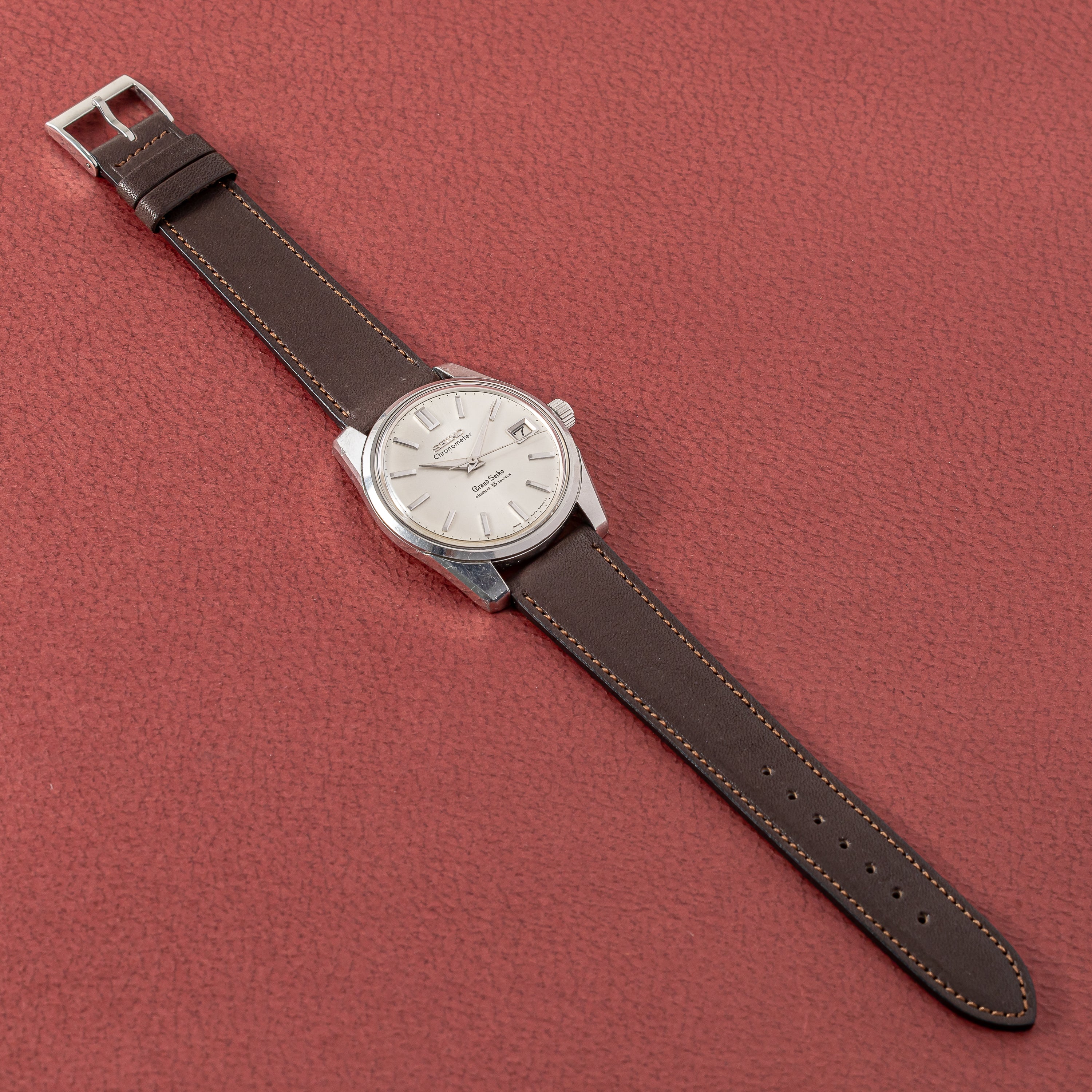 グランドセイコー セルフデーター 2nd前期 1965年製 Ref.5722-9990 57GS クロノメーター ライオンメダル