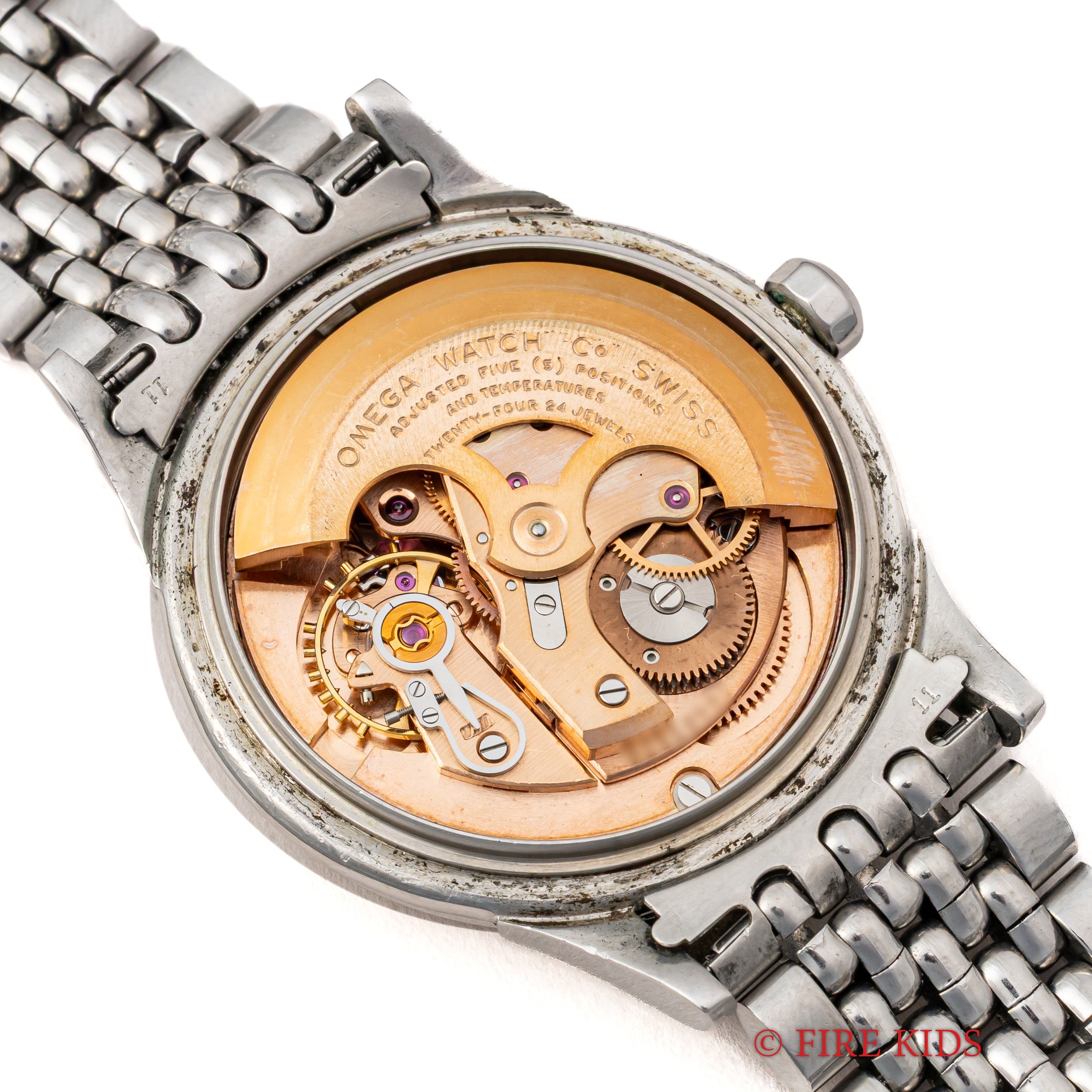 オメガ コンステレーション 12角 1958年製 ハートインデックス 全回転ローター自動巻き Cal.505