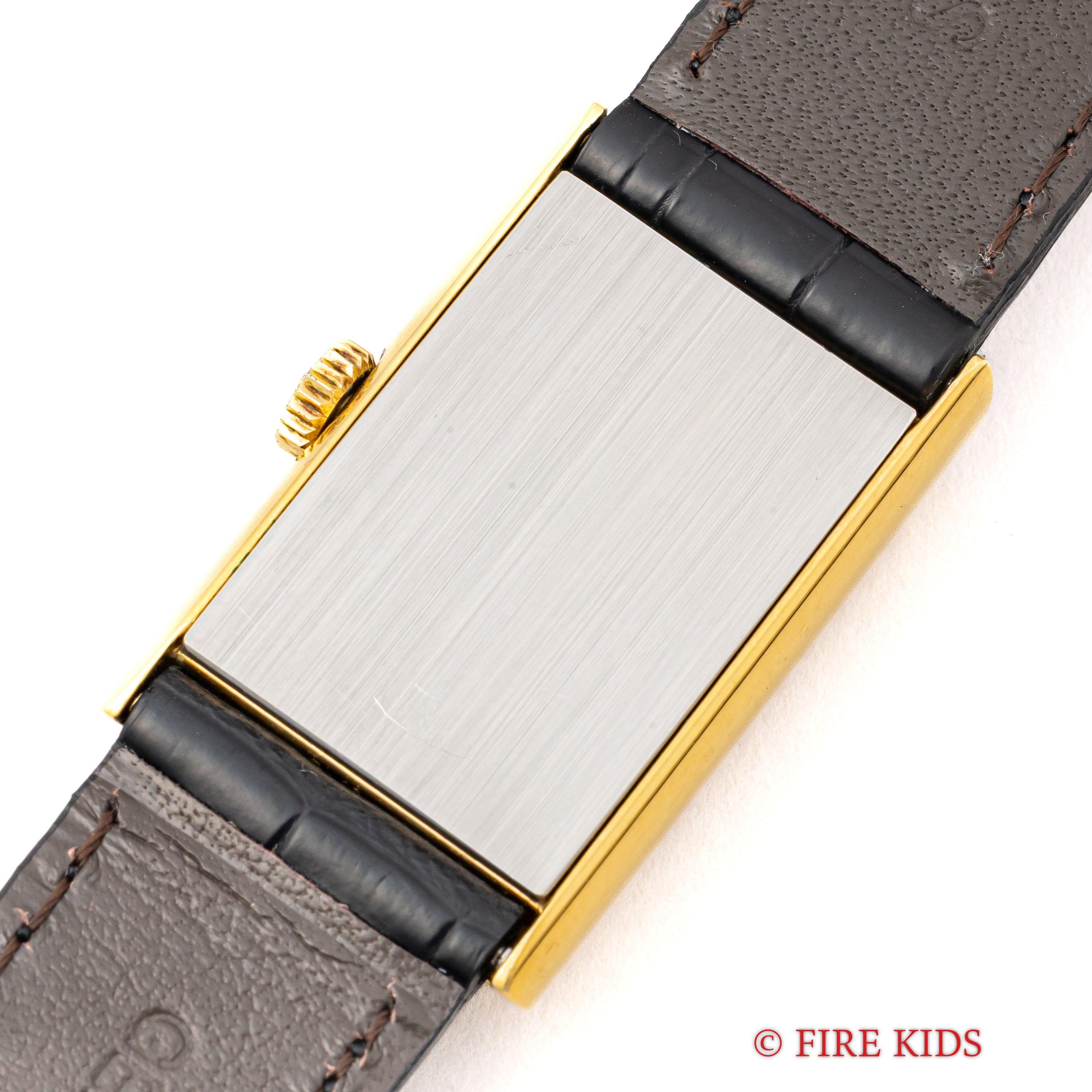 オメガ デ・ヴィル 金張り角型ケース クロスダイヤル 1973年製 手巻き