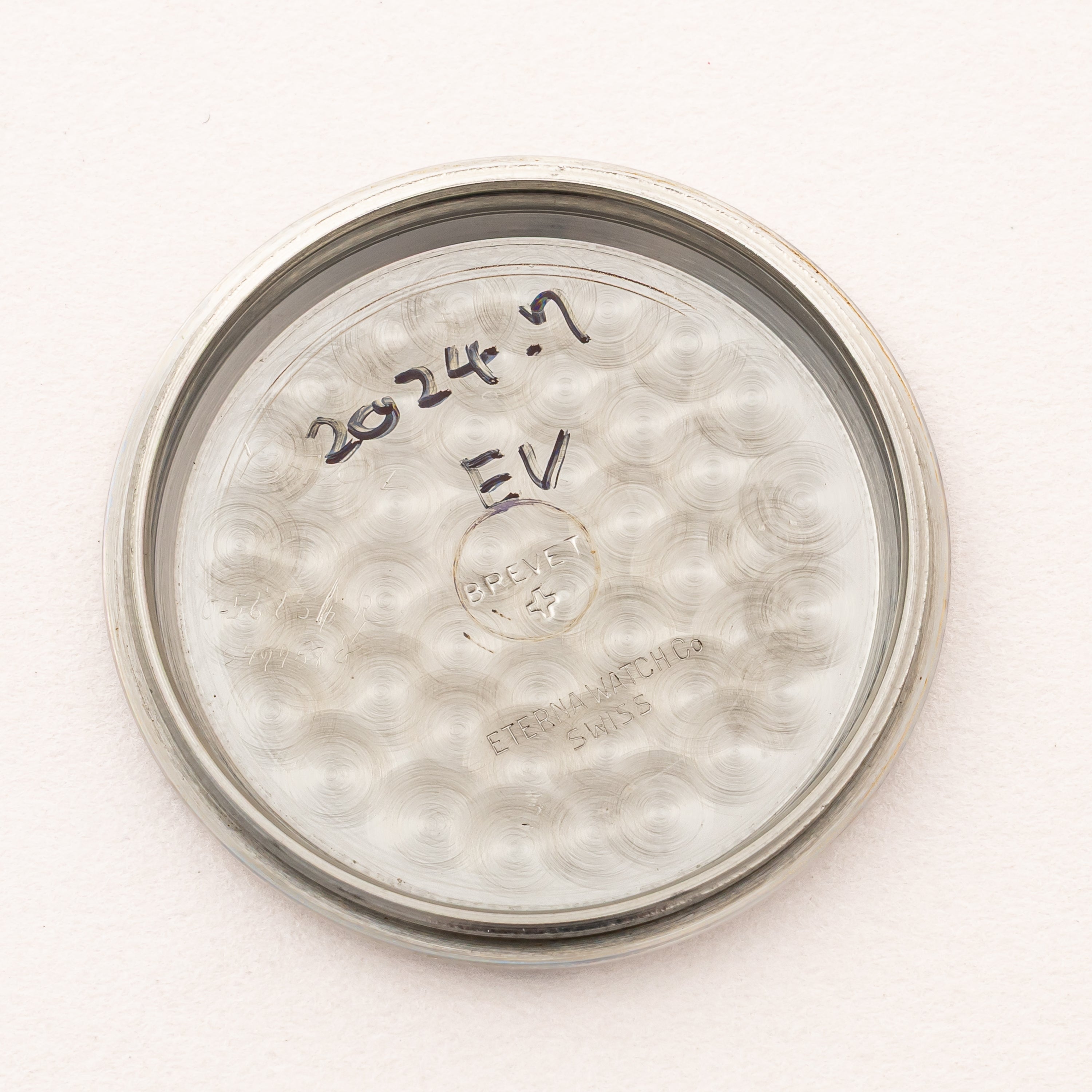 エテルナ ハーフローター ブラック 全アラビアダイヤル 1940年代