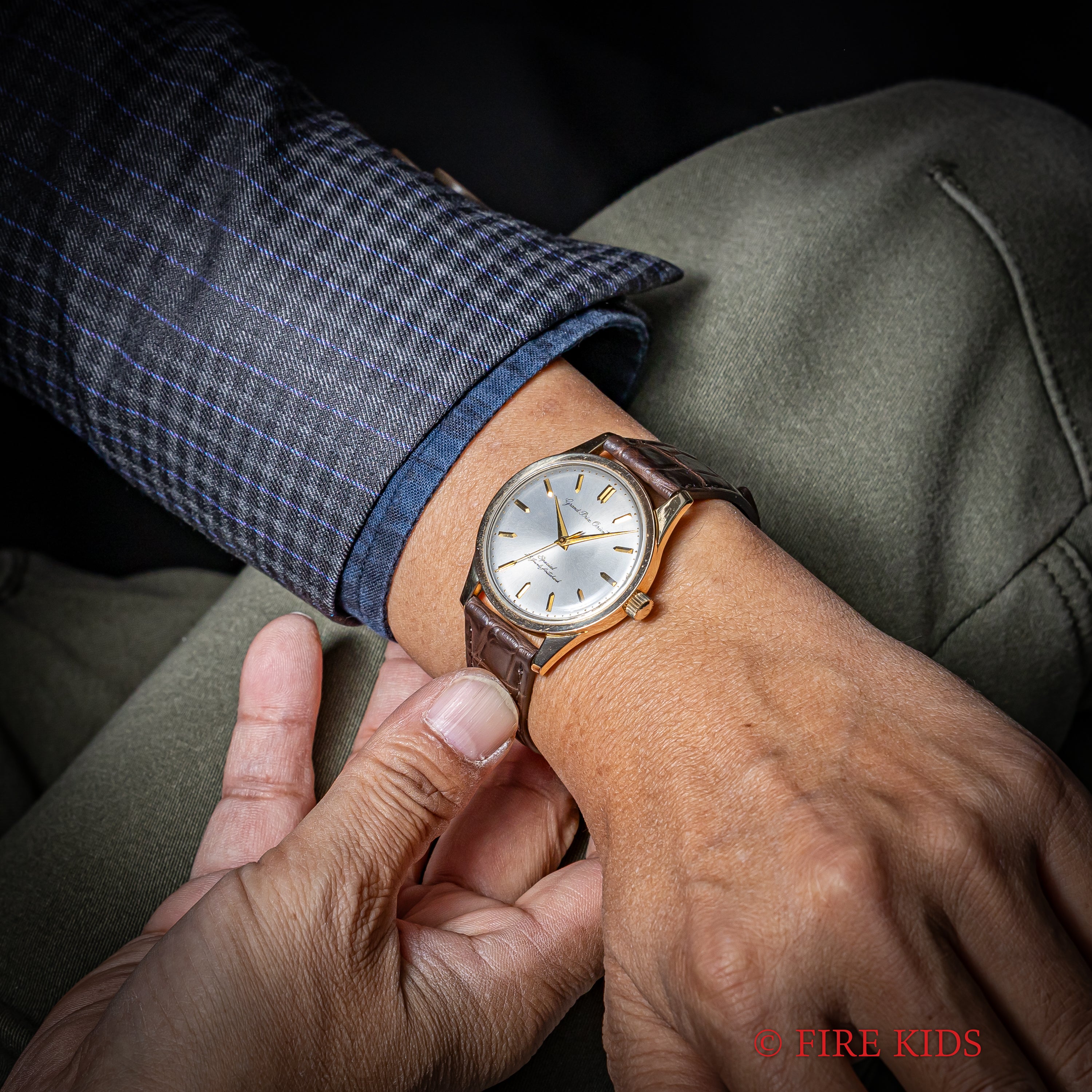 オリエント グランプリオリエントスペシャル 1960年代製 14金張り 手巻き