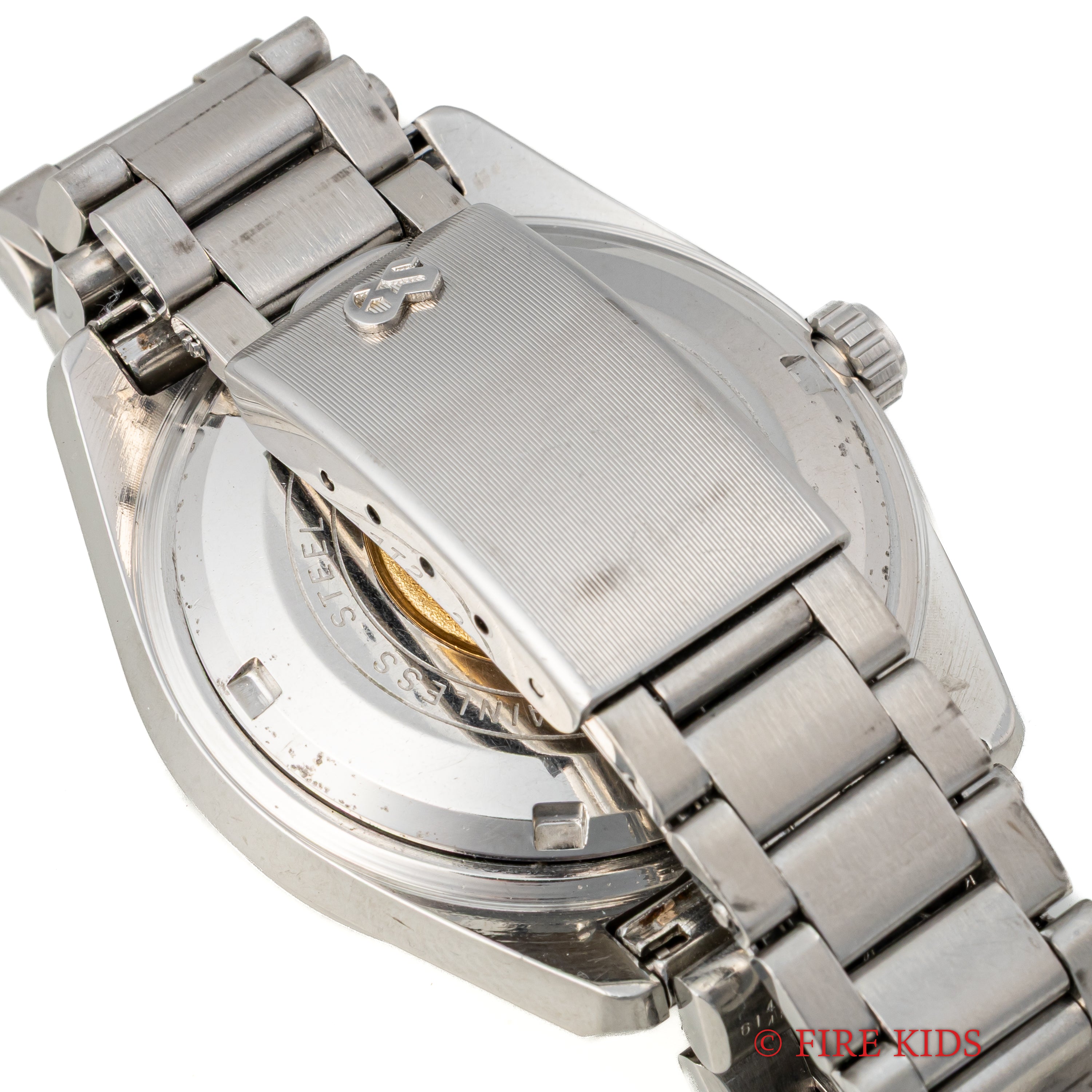 グランドセイコー ハイビート 36000 1969年製 Ref.6145-8000 61GS クロスライン 純正ブレス付き