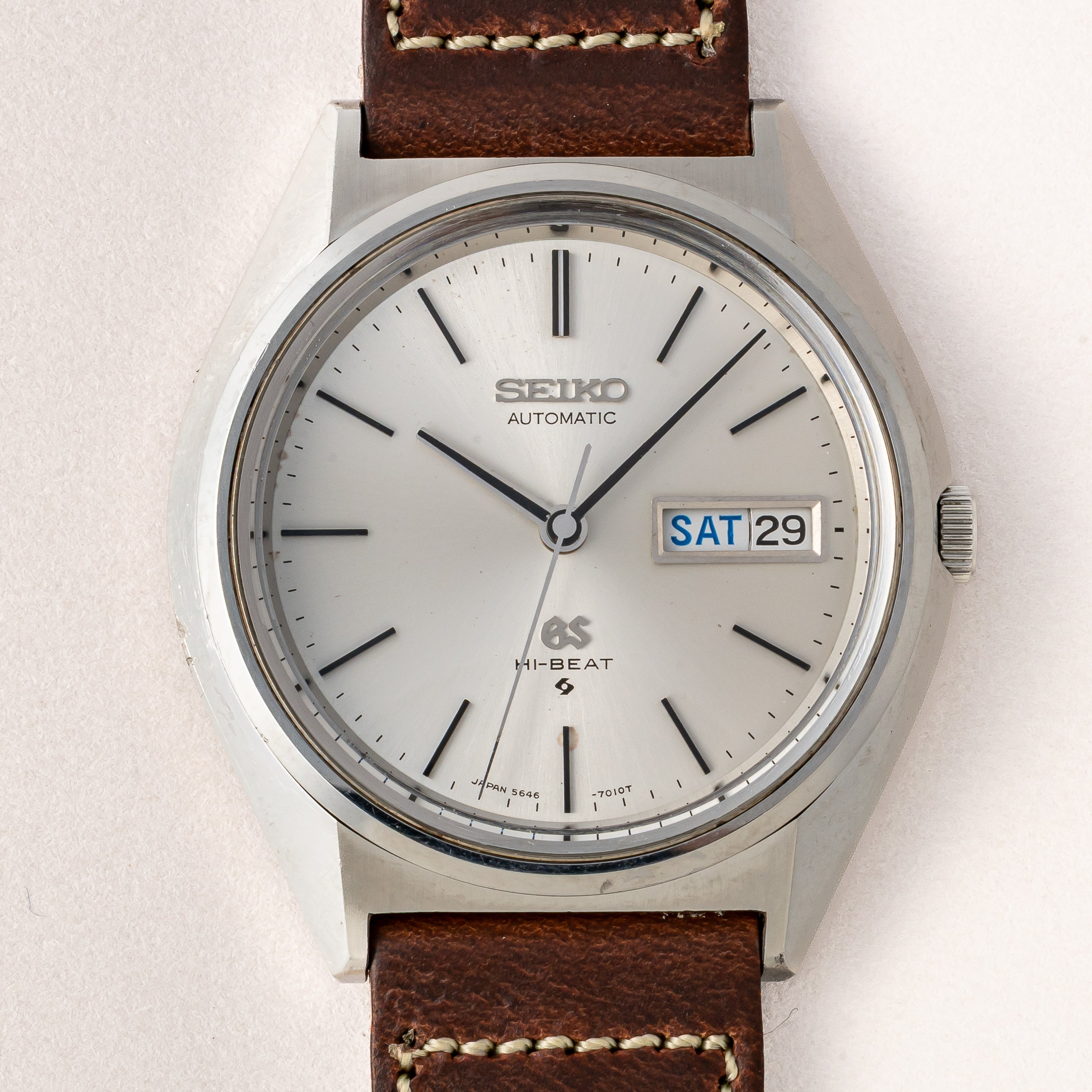 グランドセイコー 1971年製 Ref.5646-7010 56GS デイデイト ハイビート自動巻き