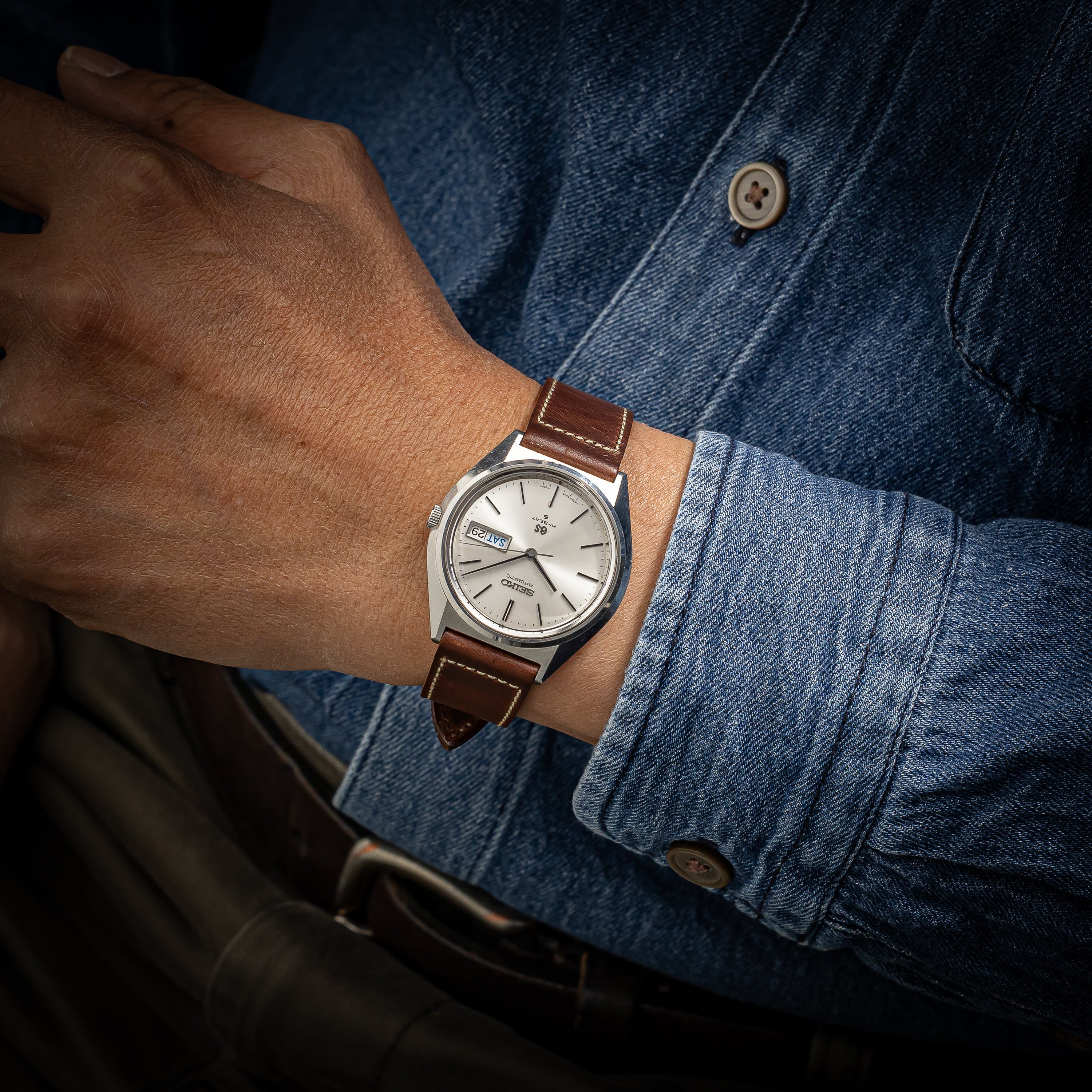 グランドセイコー 1971年製 Ref.5646-7010 56GS デイデイト ハイビート自動巻き