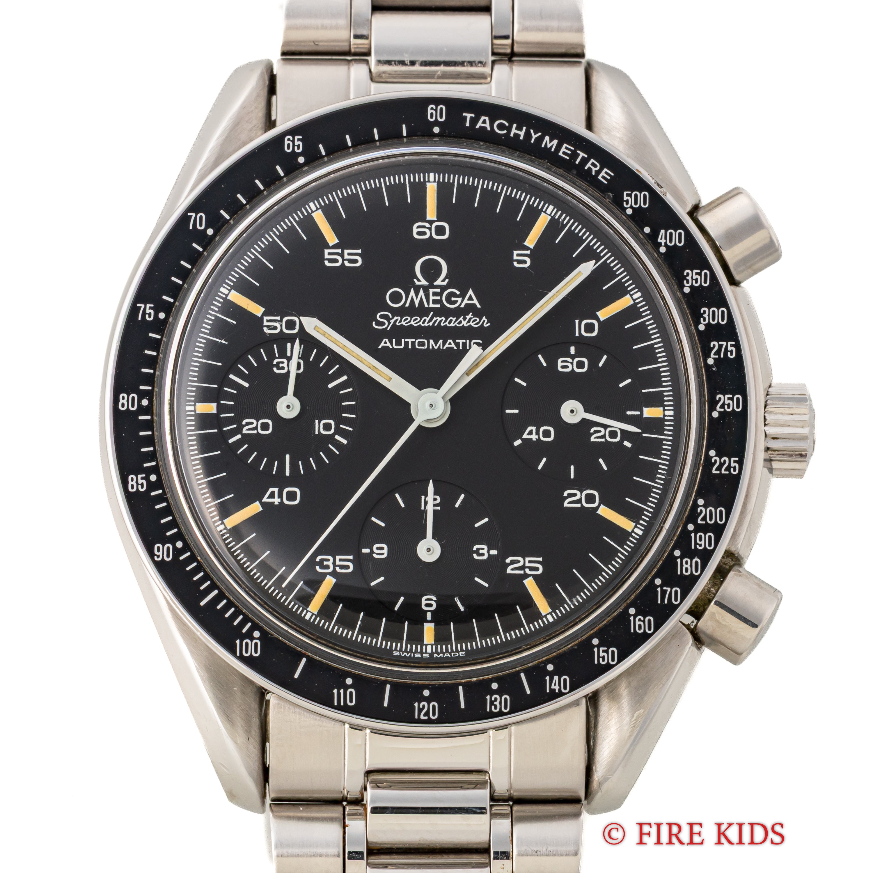 オメガ スピードマスター オートマチック 1989年製 Ref.3510.50 裏蓋保護シール付き