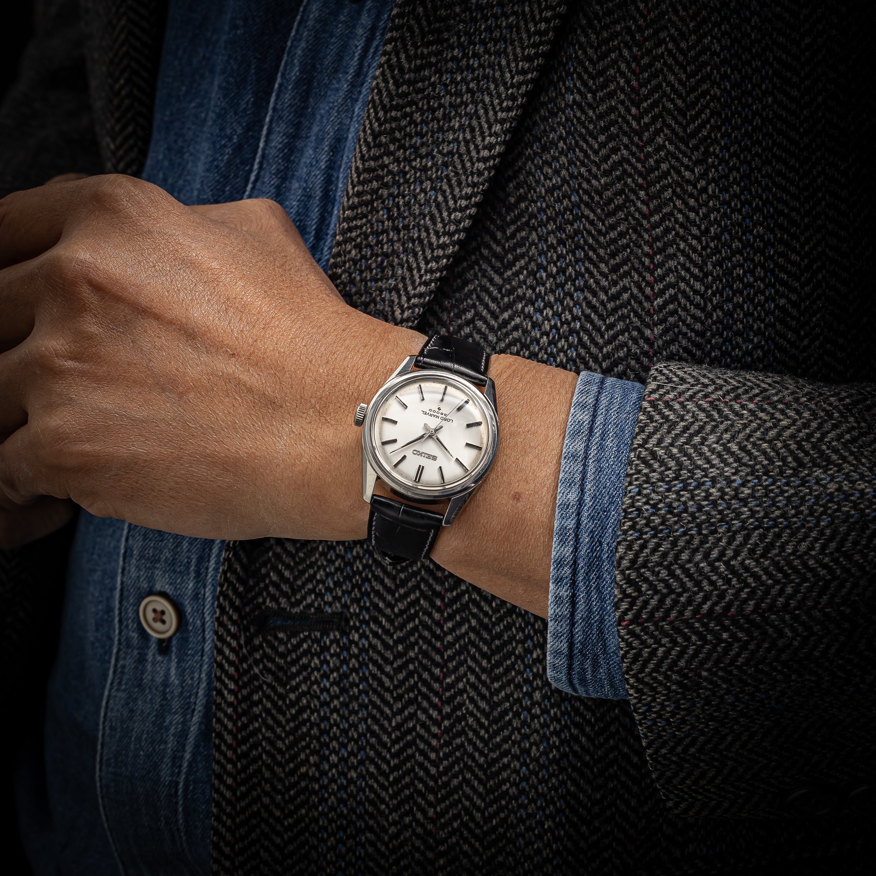 セイコー ロードマーベル 36000 1970年製(昭和45年製)10振動手巻き Ref.5740-8000