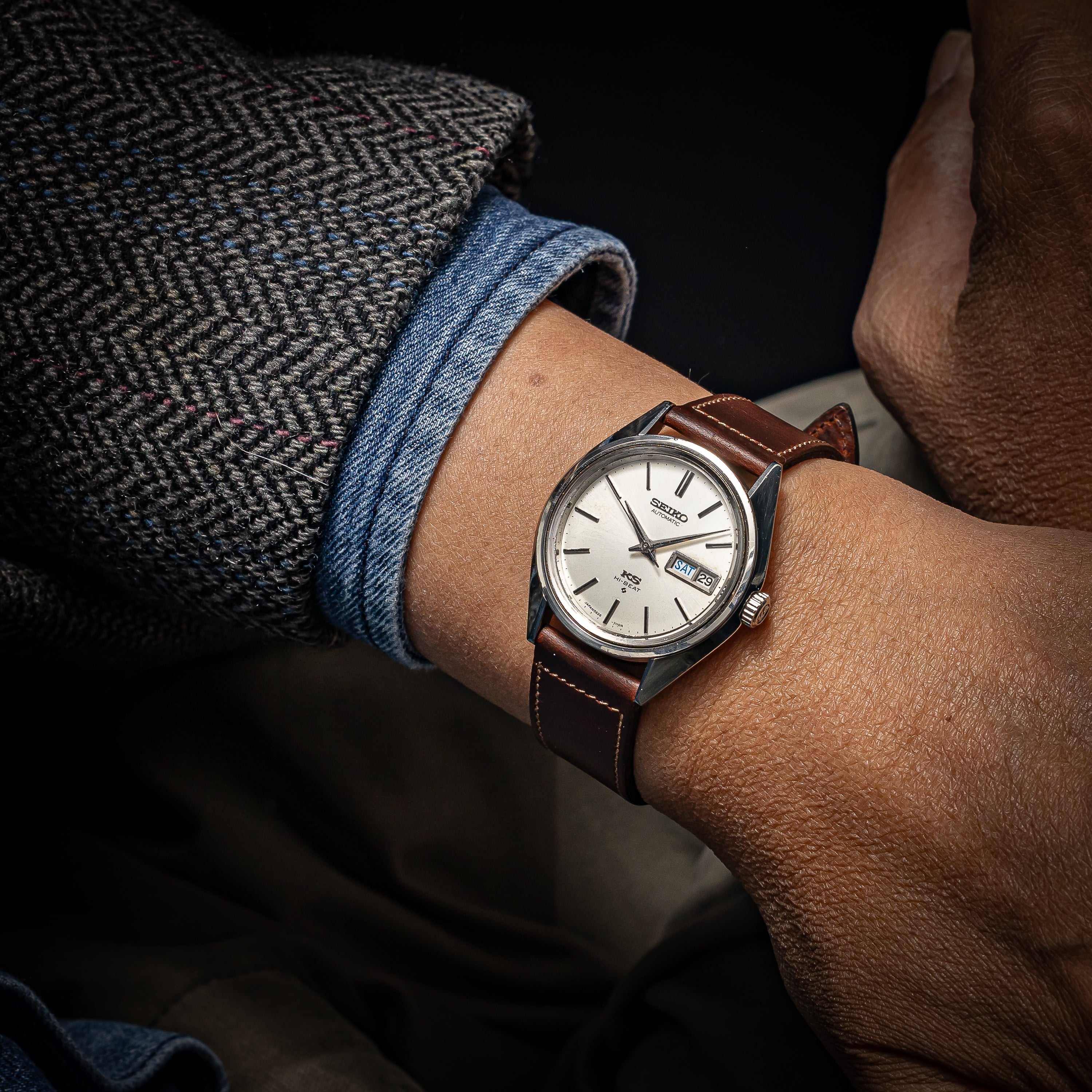 キングセイコー ハイビート自動巻き 1973年製 Ref.5626-7113 56KS デイデイト