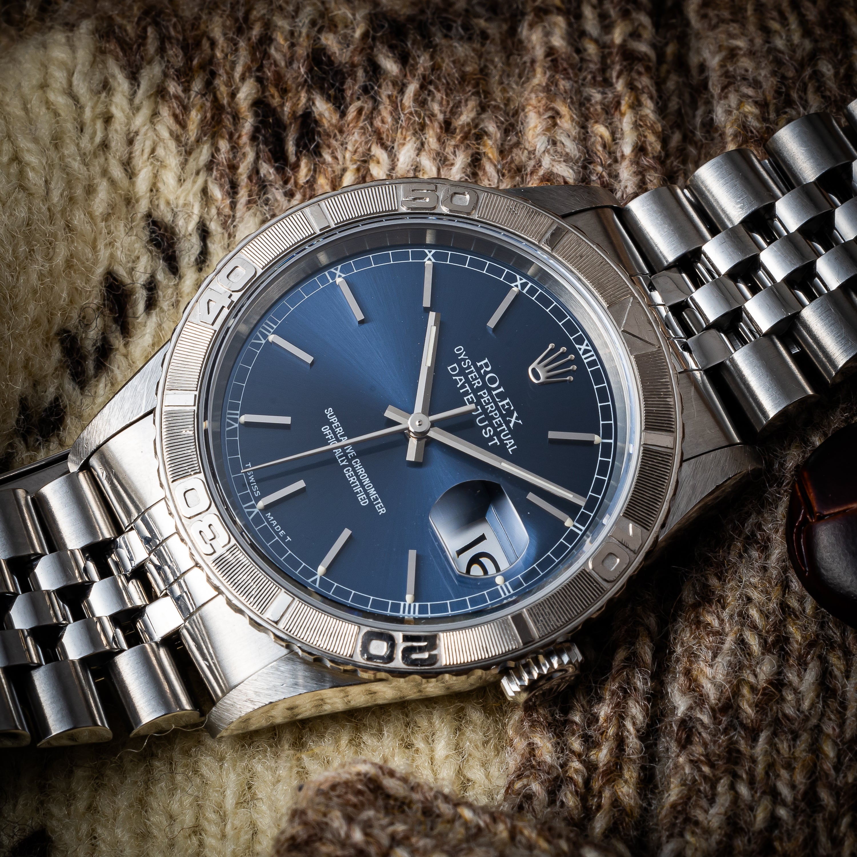 ロレックス サンダーバード 1996年製 Ref.16264 ブルーダイヤル