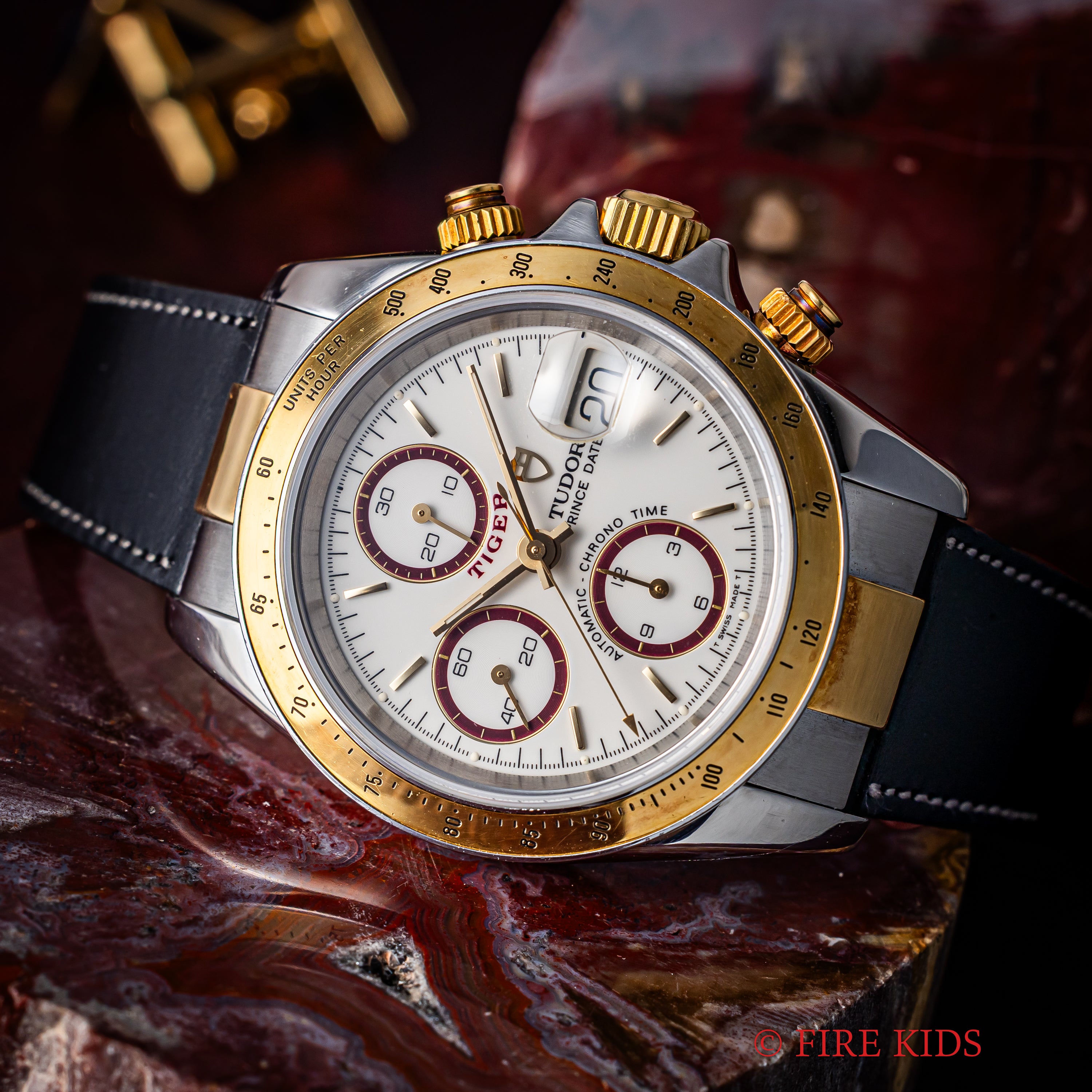 チューダー クロノタイムコンビ 1999年製 Ref.79263P 自動巻 純正Dバックル付き