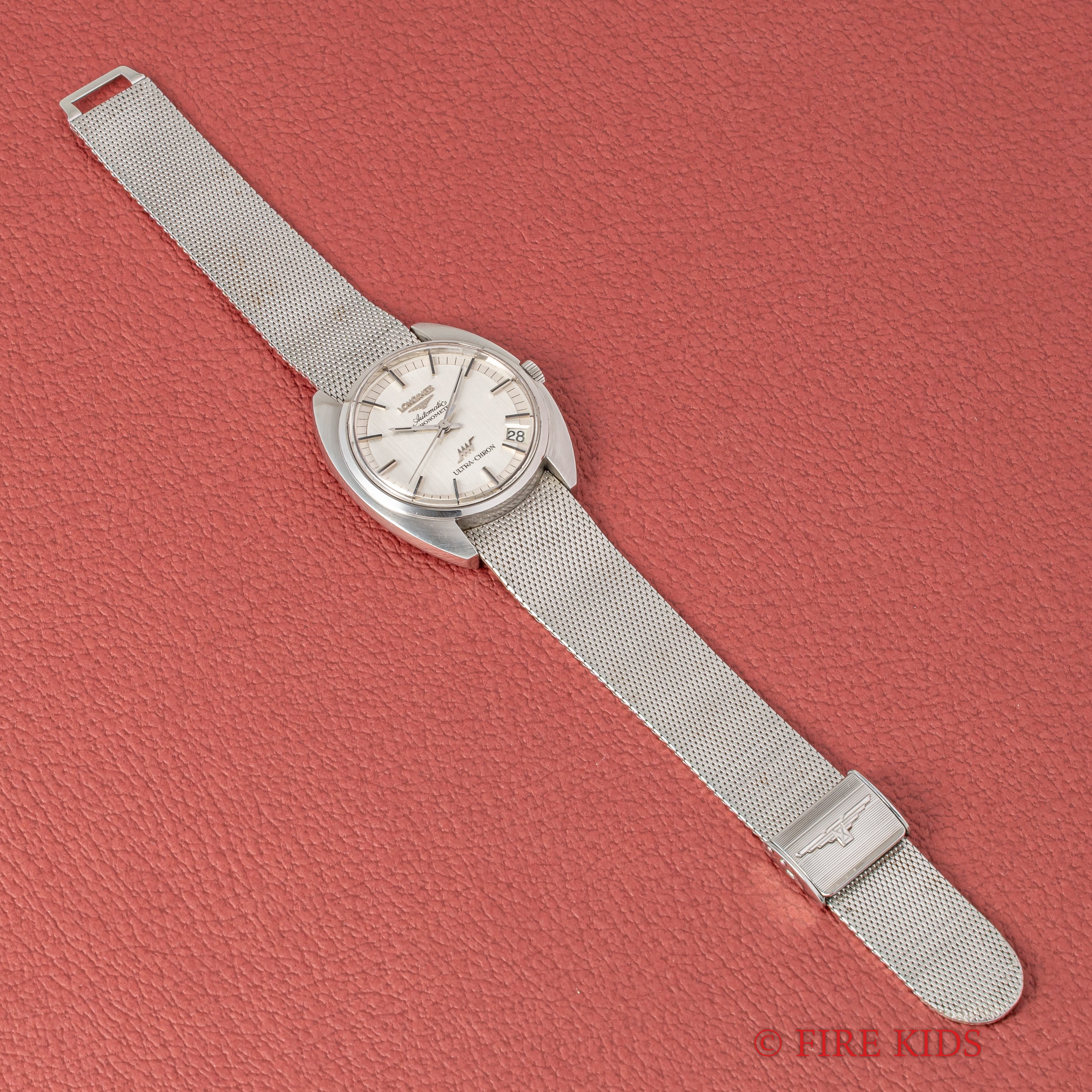 ロンジン ウルトラクロン クロノメーター 1969年製 10振動自動巻 Cal.431 Ref.8355 純正ブレス 箱付