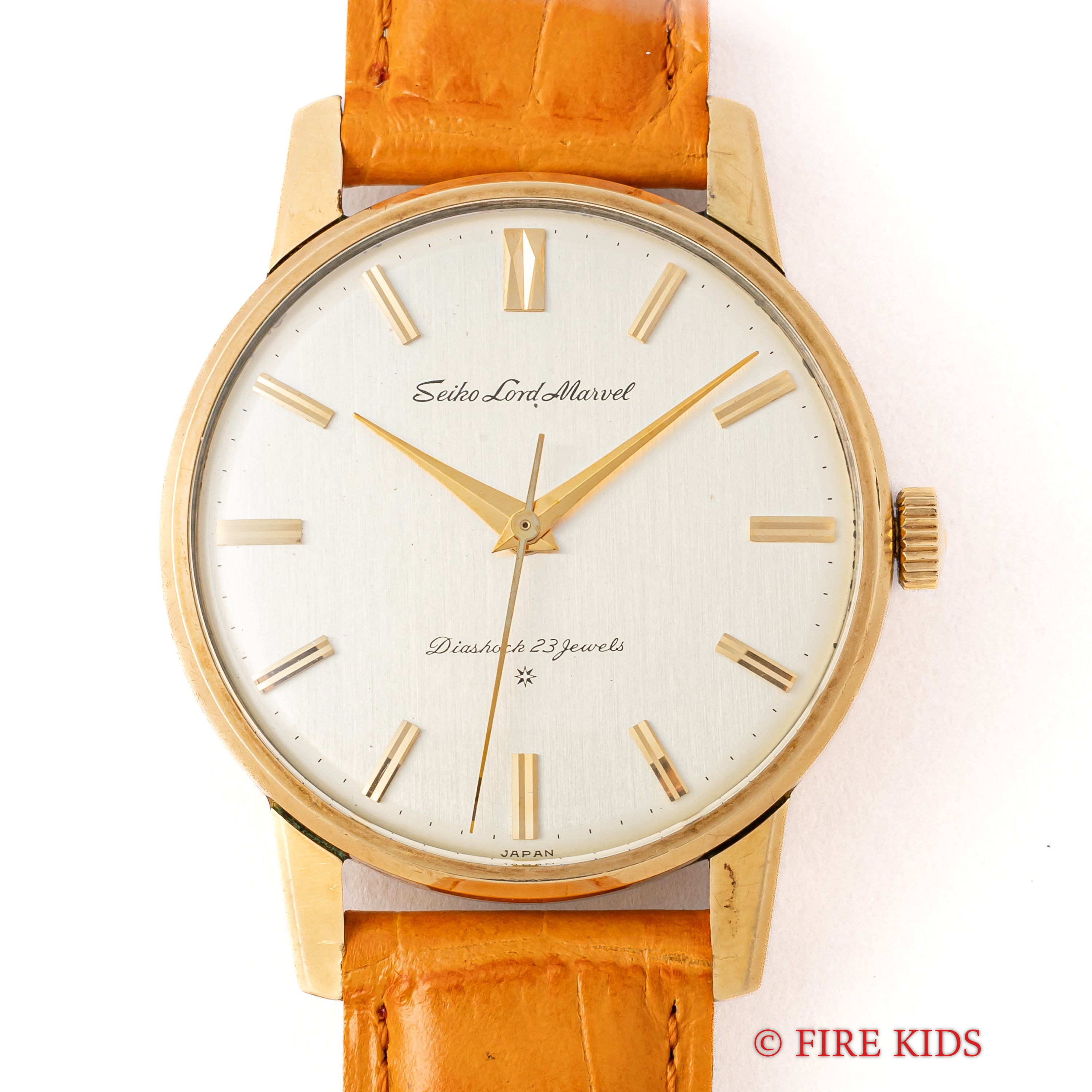 セイコー ロードマーベル 1963年製 SDダイヤル 14金張り 手巻き Ref.15027