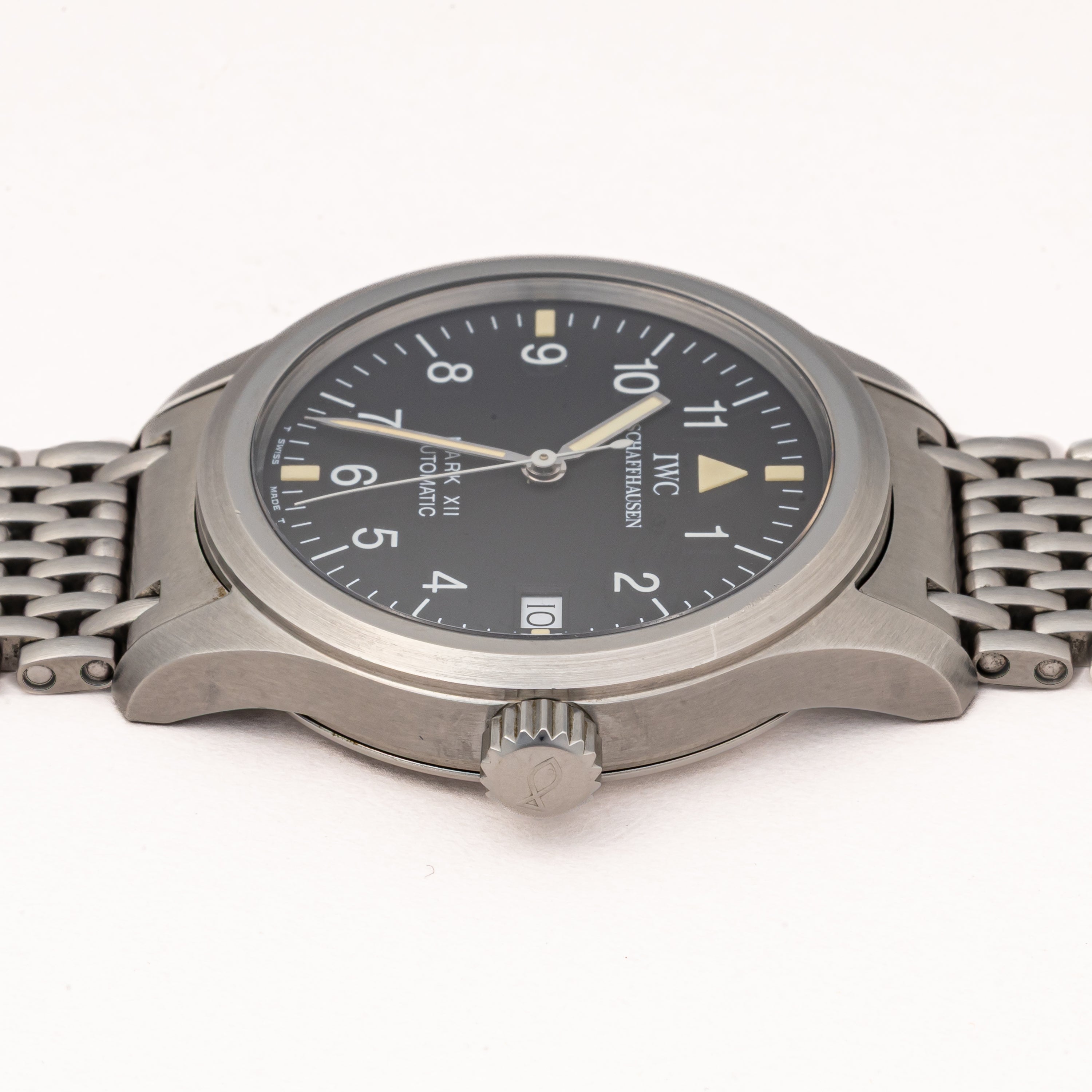 IWC マーク12 1999年製 Cal.884/2 Ref.3241 自動巻き 純正ブレス ギャランティカード付き