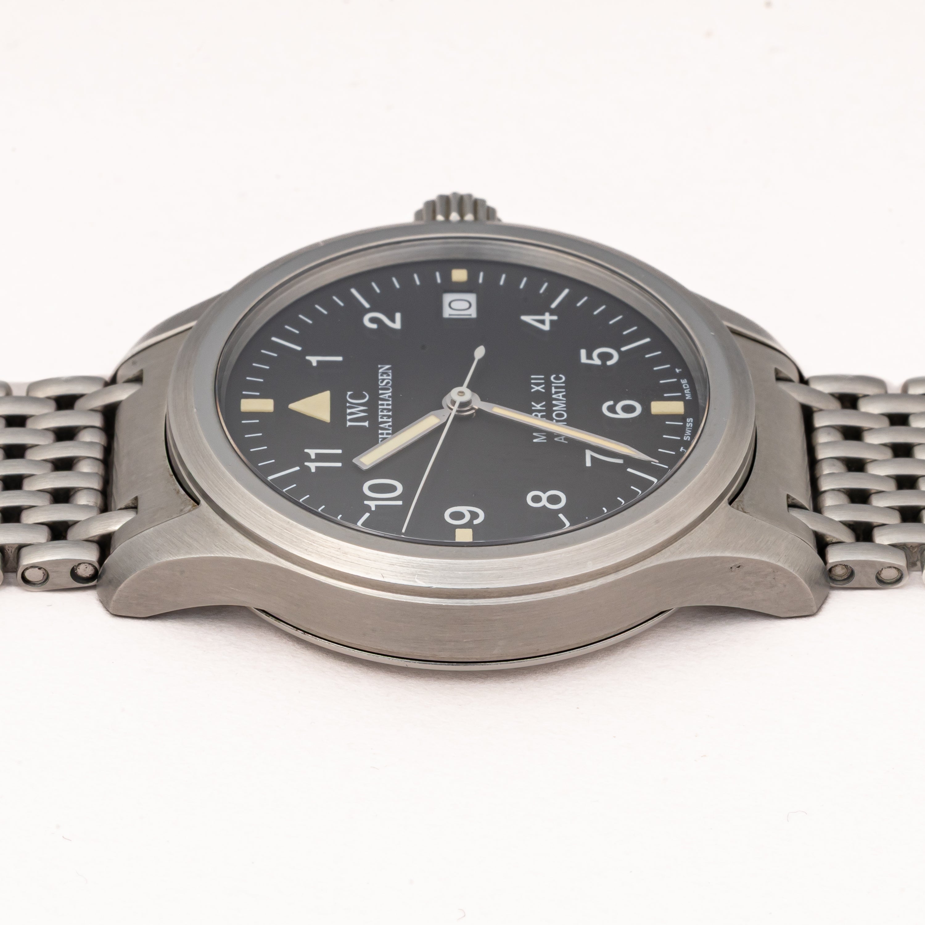 IWC マーク12 1999年製 Cal.884/2 Ref.3241 自動巻き 純正ブレス ギャランティカード付き