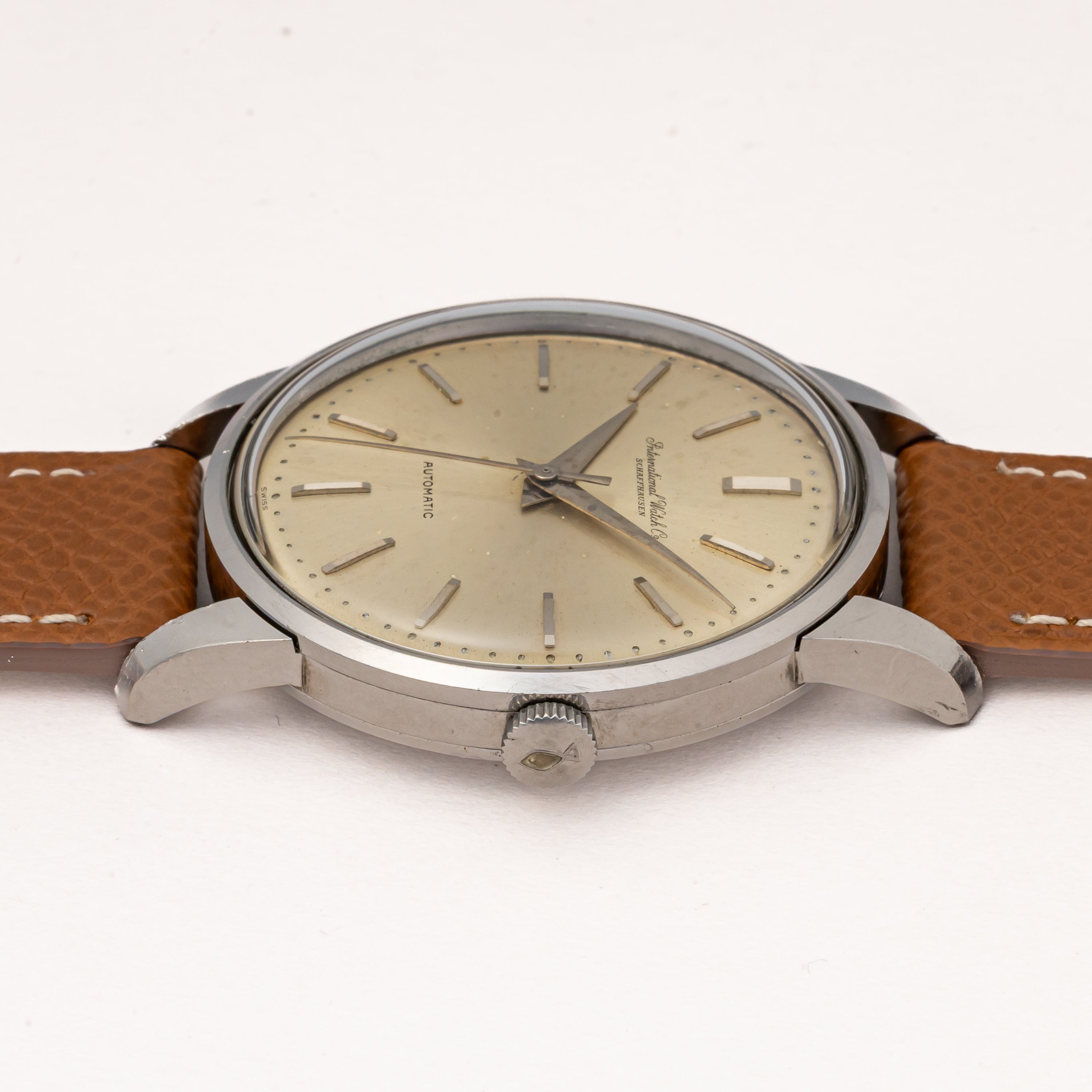 IWC ペラトン式自動巻36㎜ジャンボケース 1963年製 Cal.853 お魚リューズ