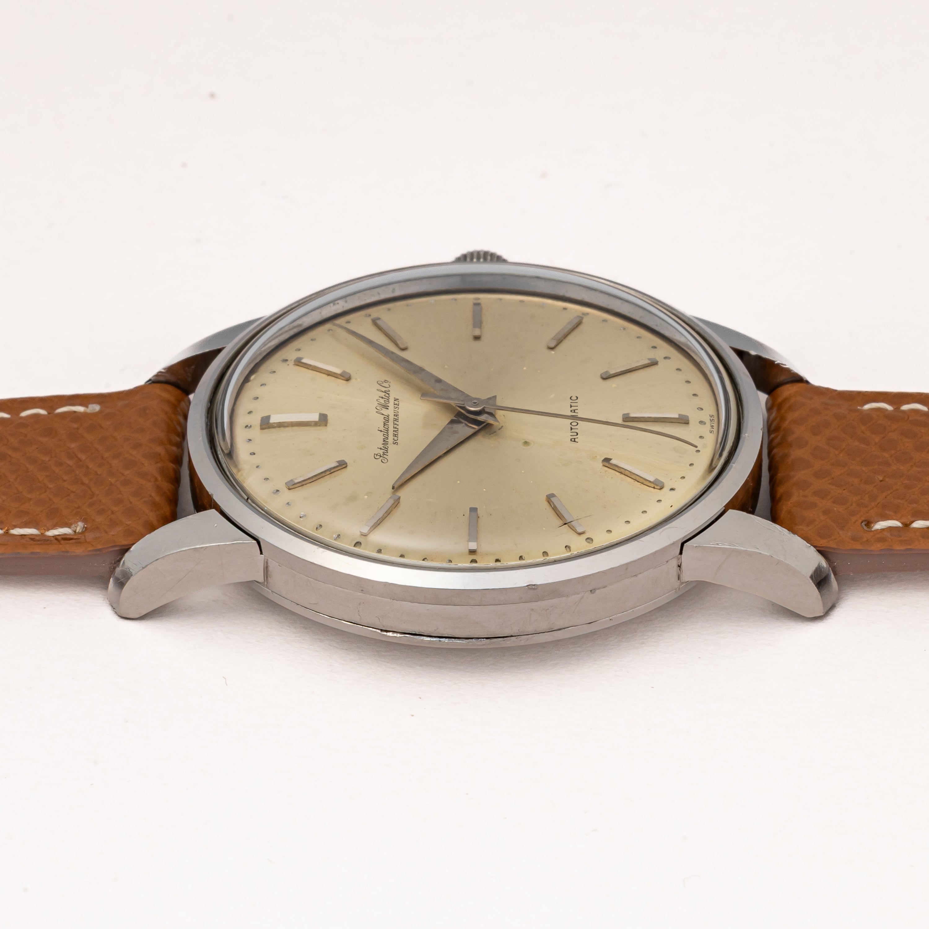 IWC ペラトン式自動巻36㎜ジャンボケース 1963年製 Cal.853 お魚リューズ