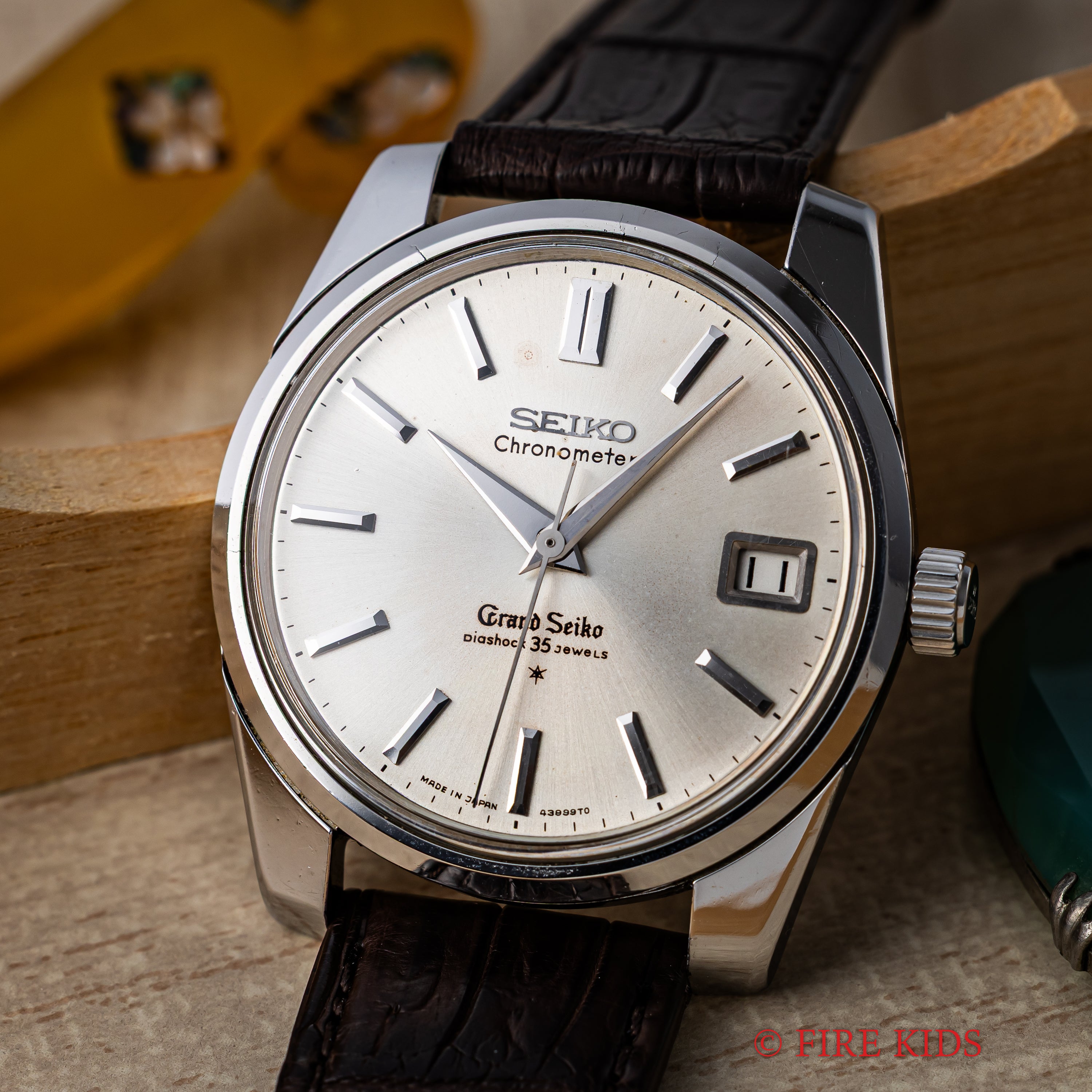 グランドセイコー セルフデーター 1964年製 Ref.43999 GS2nd 初期 ライオンメダル ロービート手巻