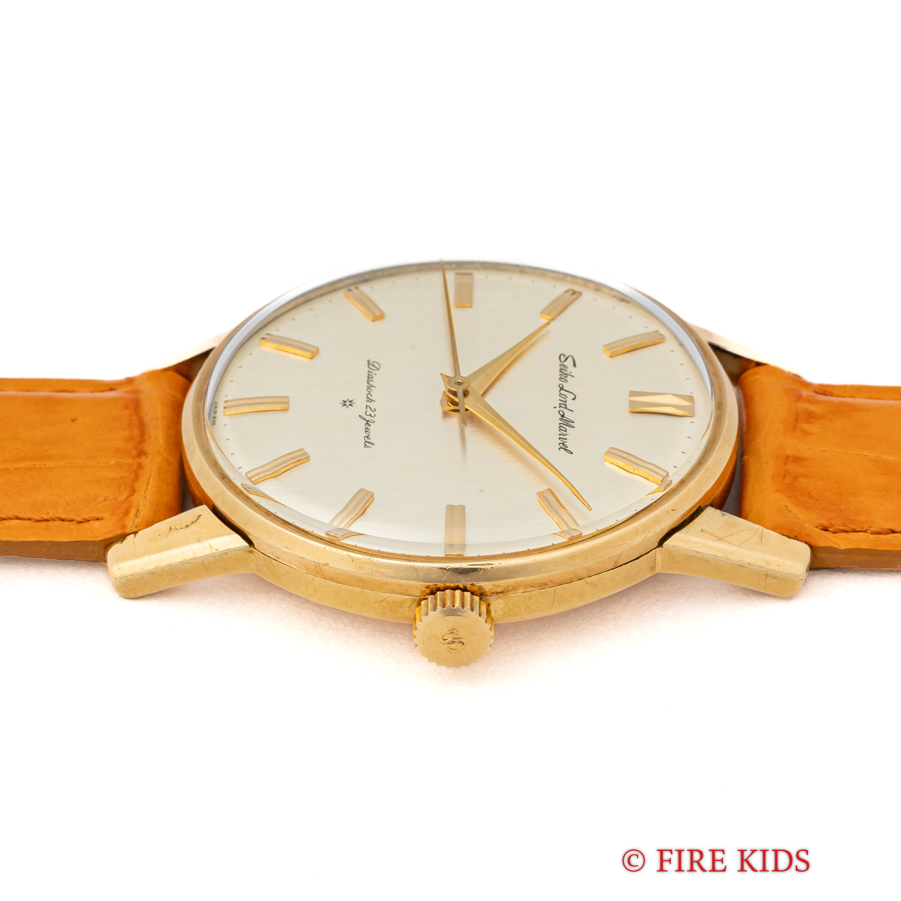 セイコー ロードマーベル 1963年製 SDダイヤル 14金張り 手巻き Ref.15027