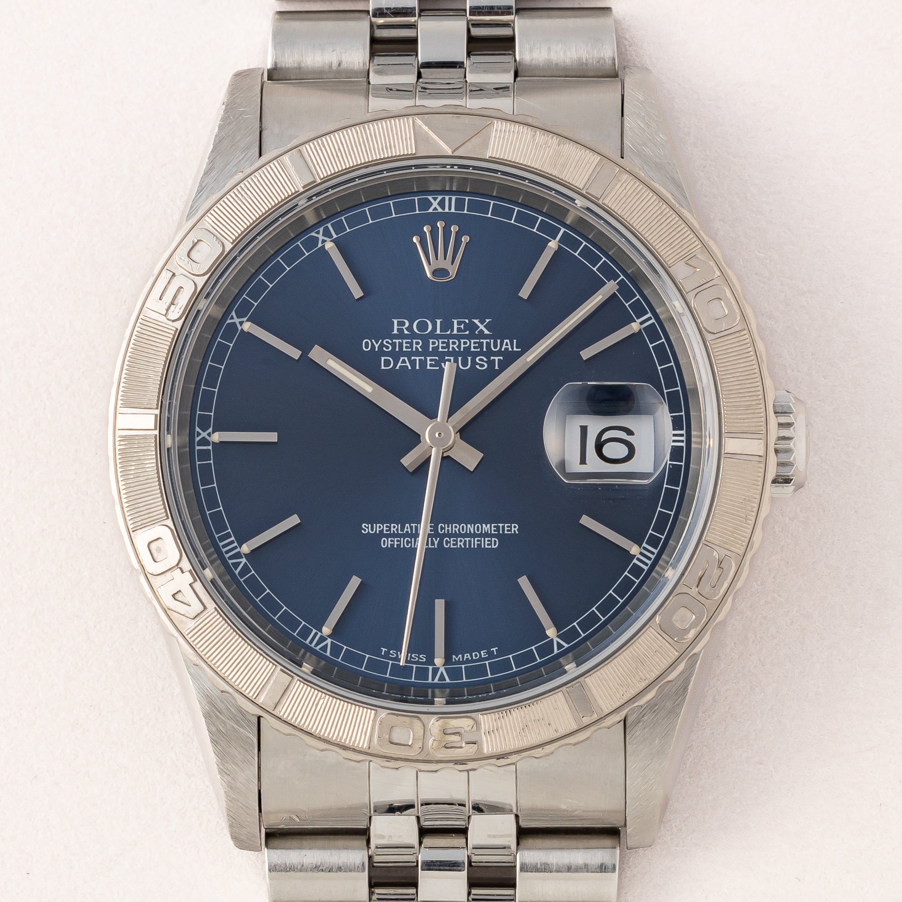 ロレックス サンダーバード 1996年製 Ref.16264 ブルーダイヤル