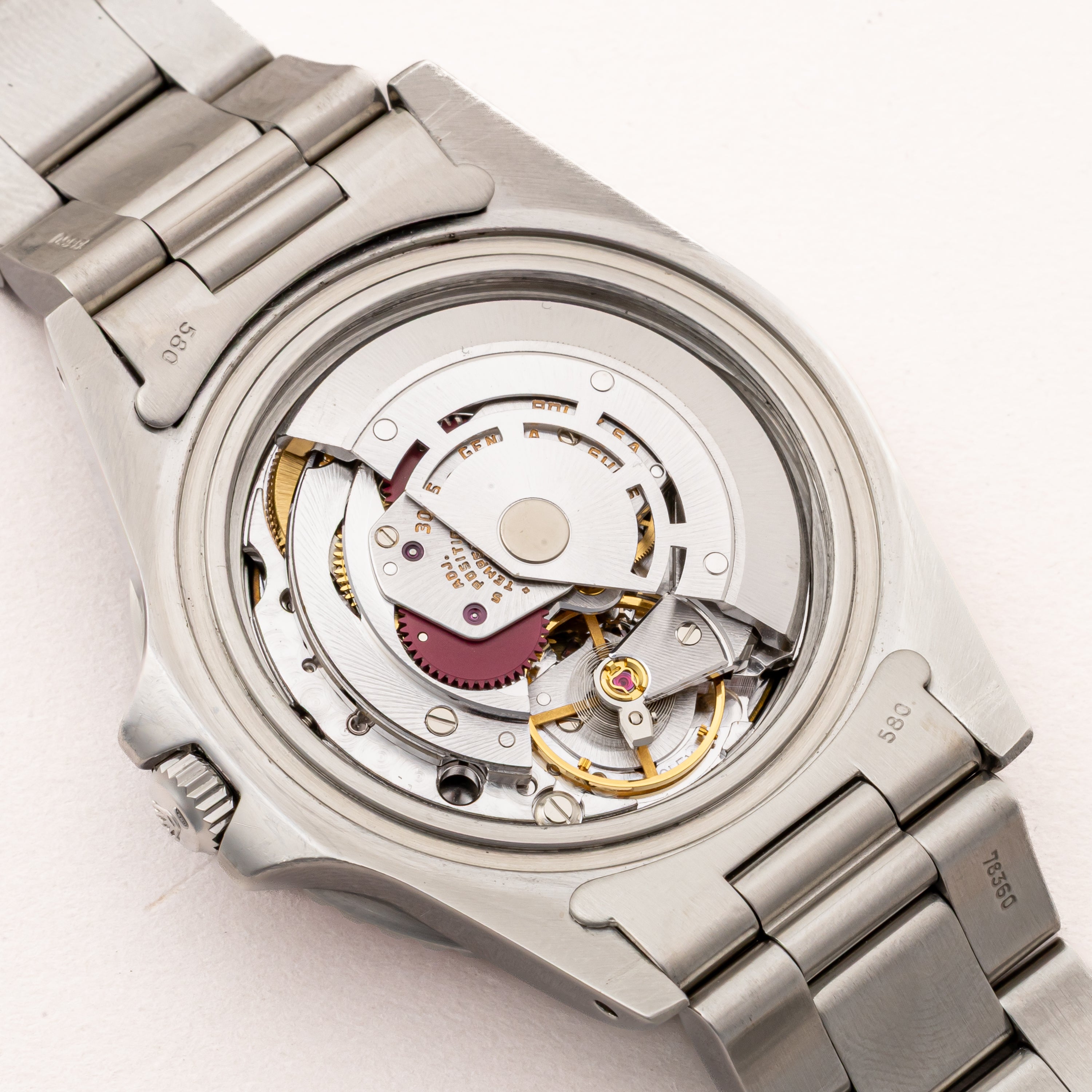 ロレックス 1985年製 GMTマスター Ref.16750 ペプシベゼル ギャラ付き