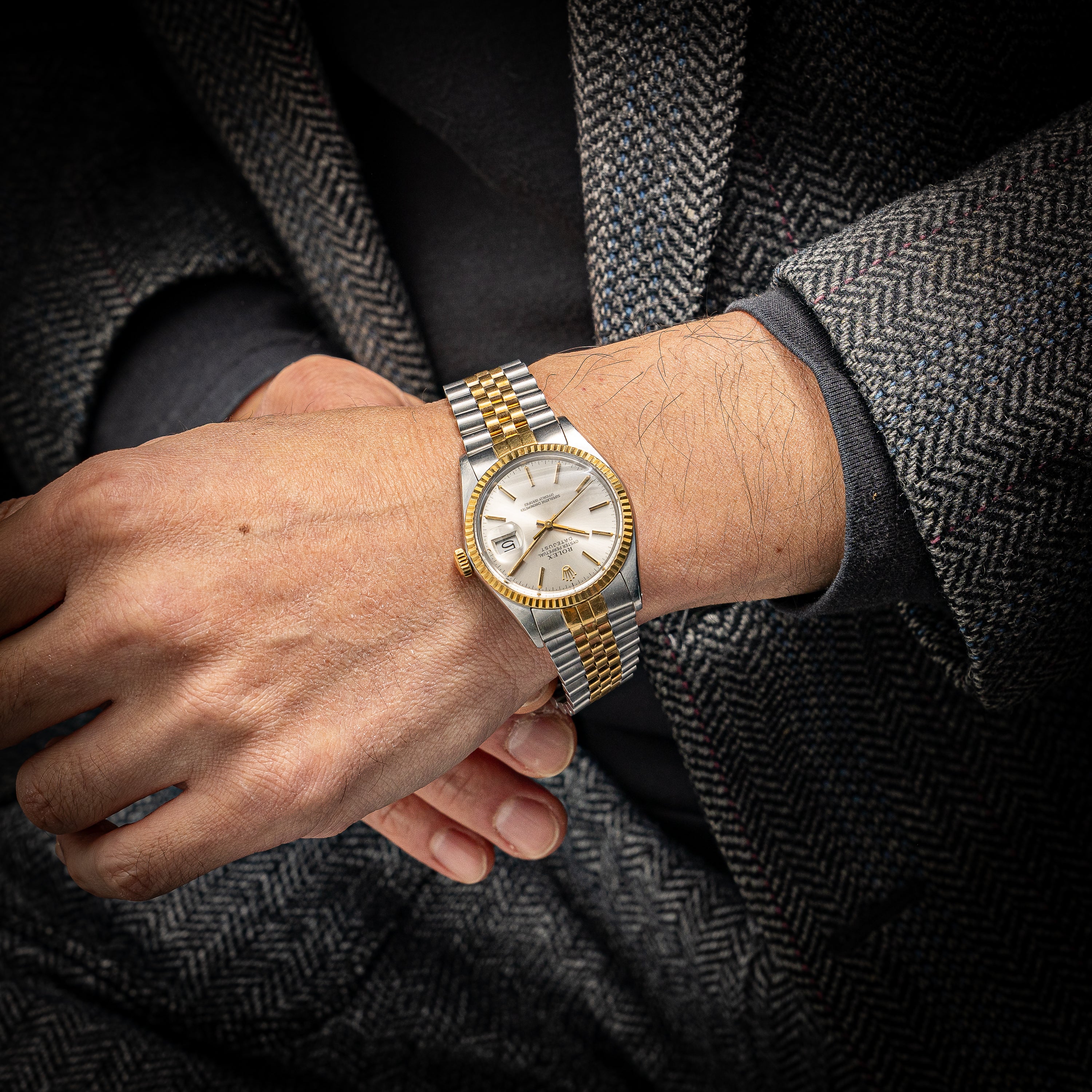 ロレックス デイトジャスト 1984年製 Ref.16013 コンビ 純正ブレス