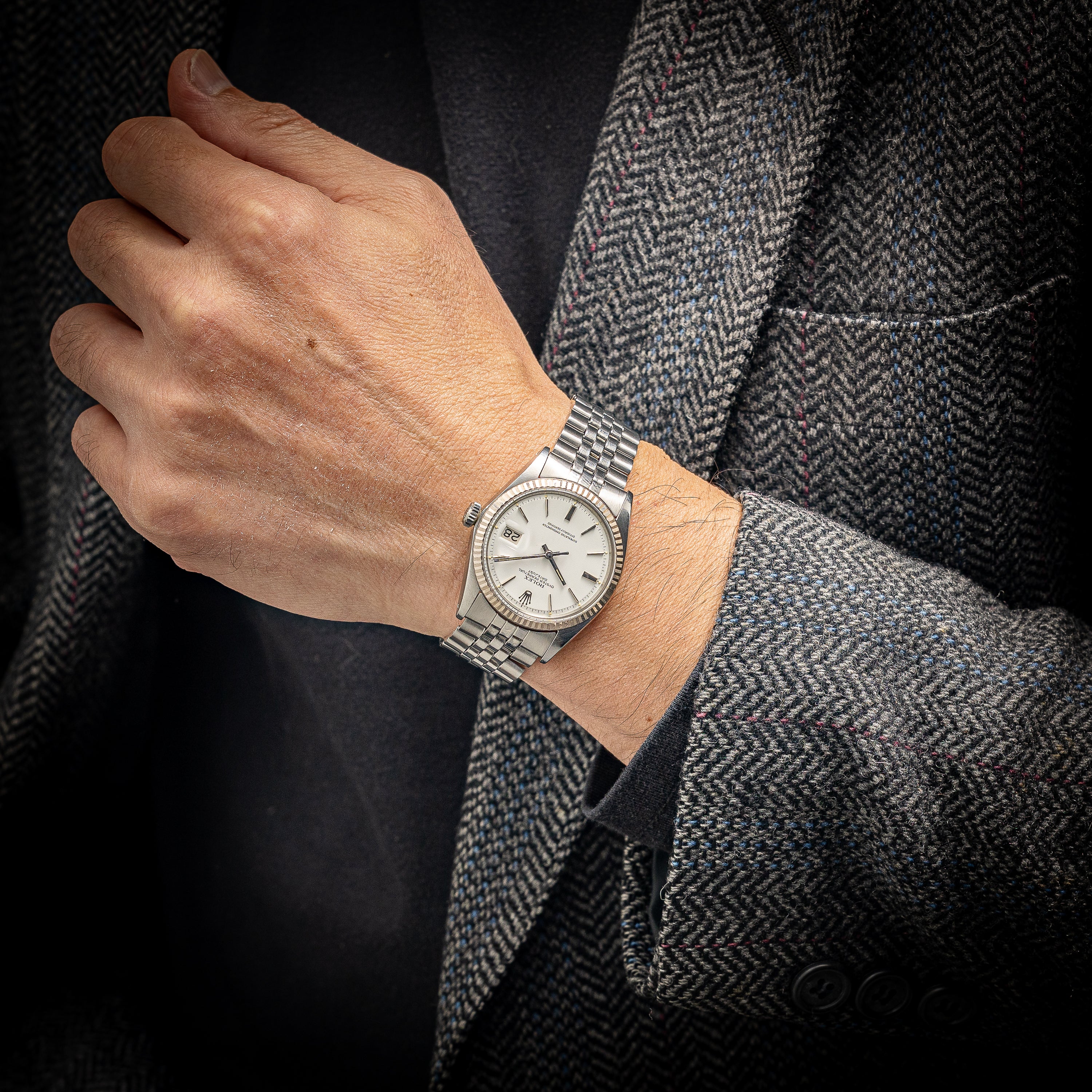 ロレックス デイトジャスト 1969年製 Ref.1601 ホワイトダイヤル ジュビリーブレス