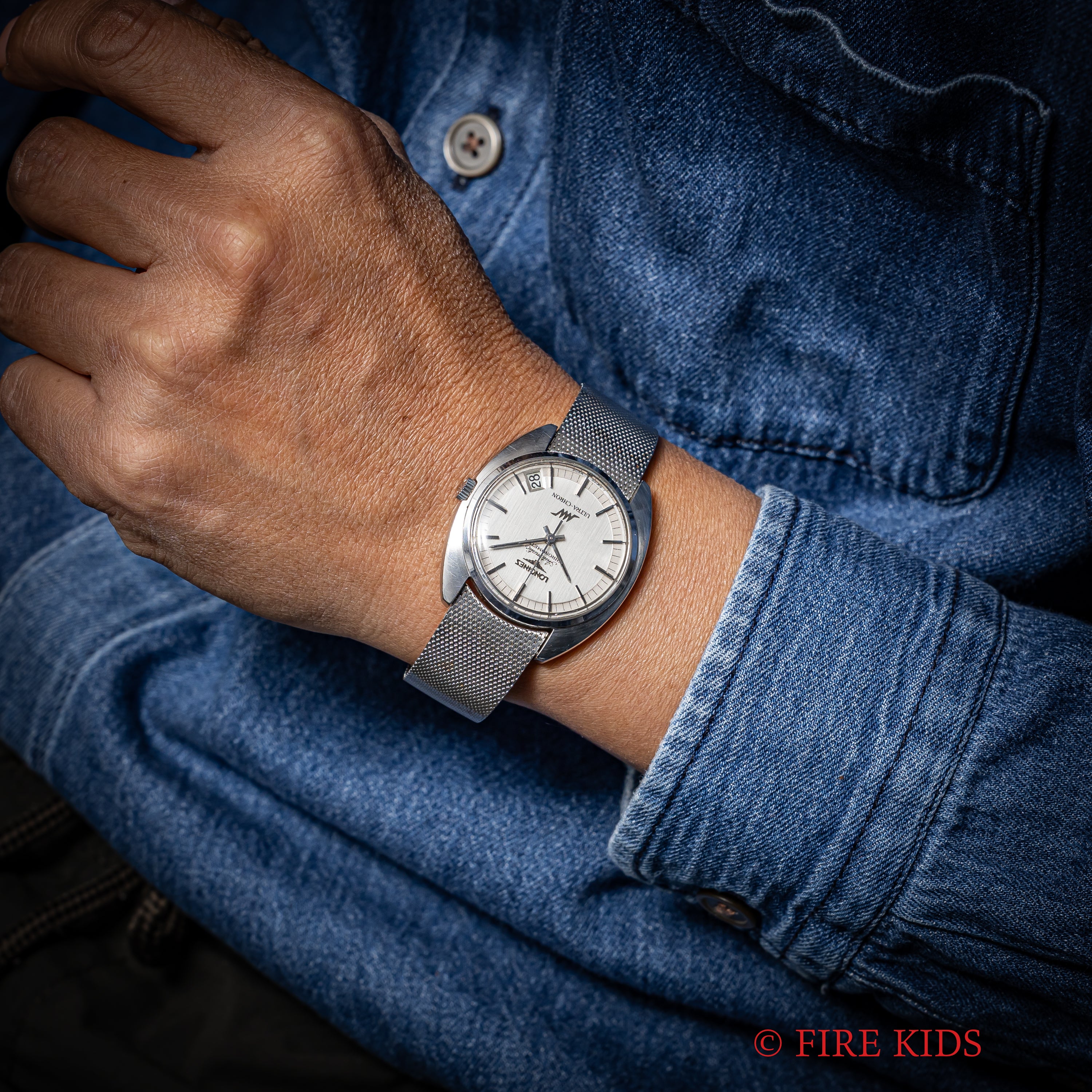 ロンジン ウルトラクロン クロノメーター 1969年製 10振動自動巻 Cal.431 Ref.8355 純正ブレス 箱付