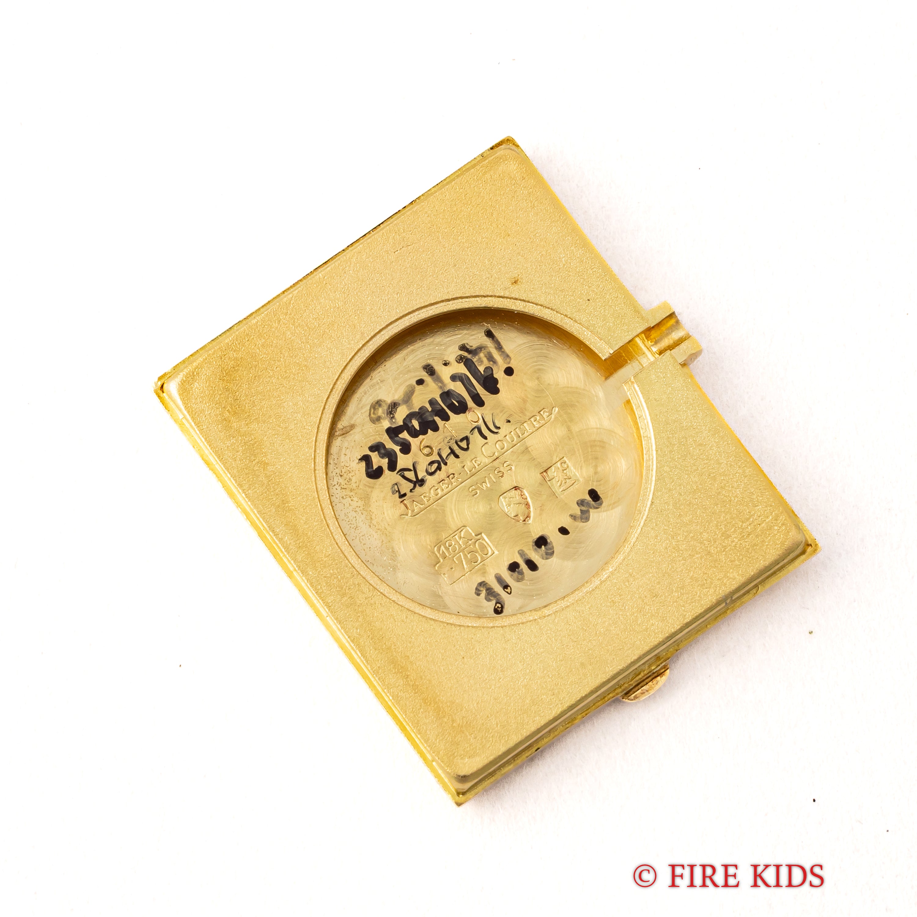 ジャガー・ルクルト 18金無垢イエローゴールド タンク型ケース 1970年代製 手巻き Cal.846