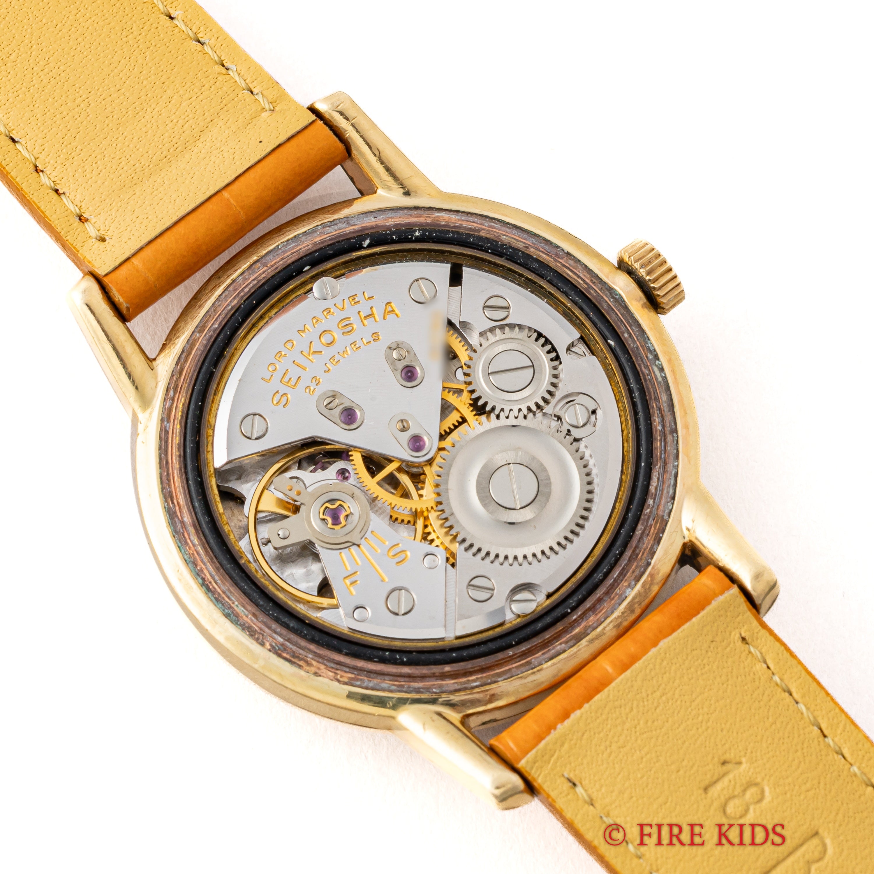 セイコー ロードマーベル 1963年製 SDダイヤル 14金張り 手巻き Ref.15027