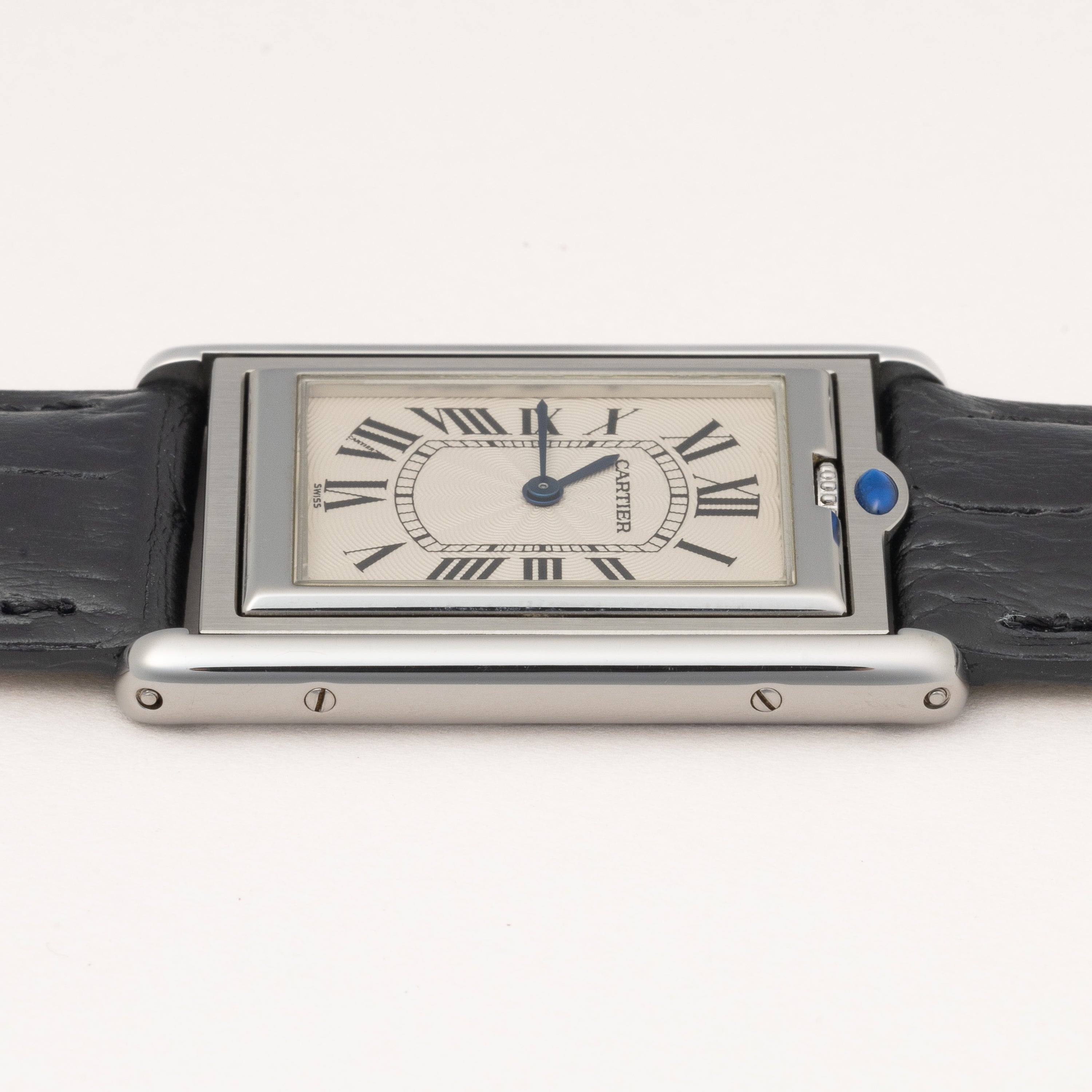 カルティエ タンク バスキュラント 1990年代製 Ref.W1011358 LMサイズ 純正尾錠付き